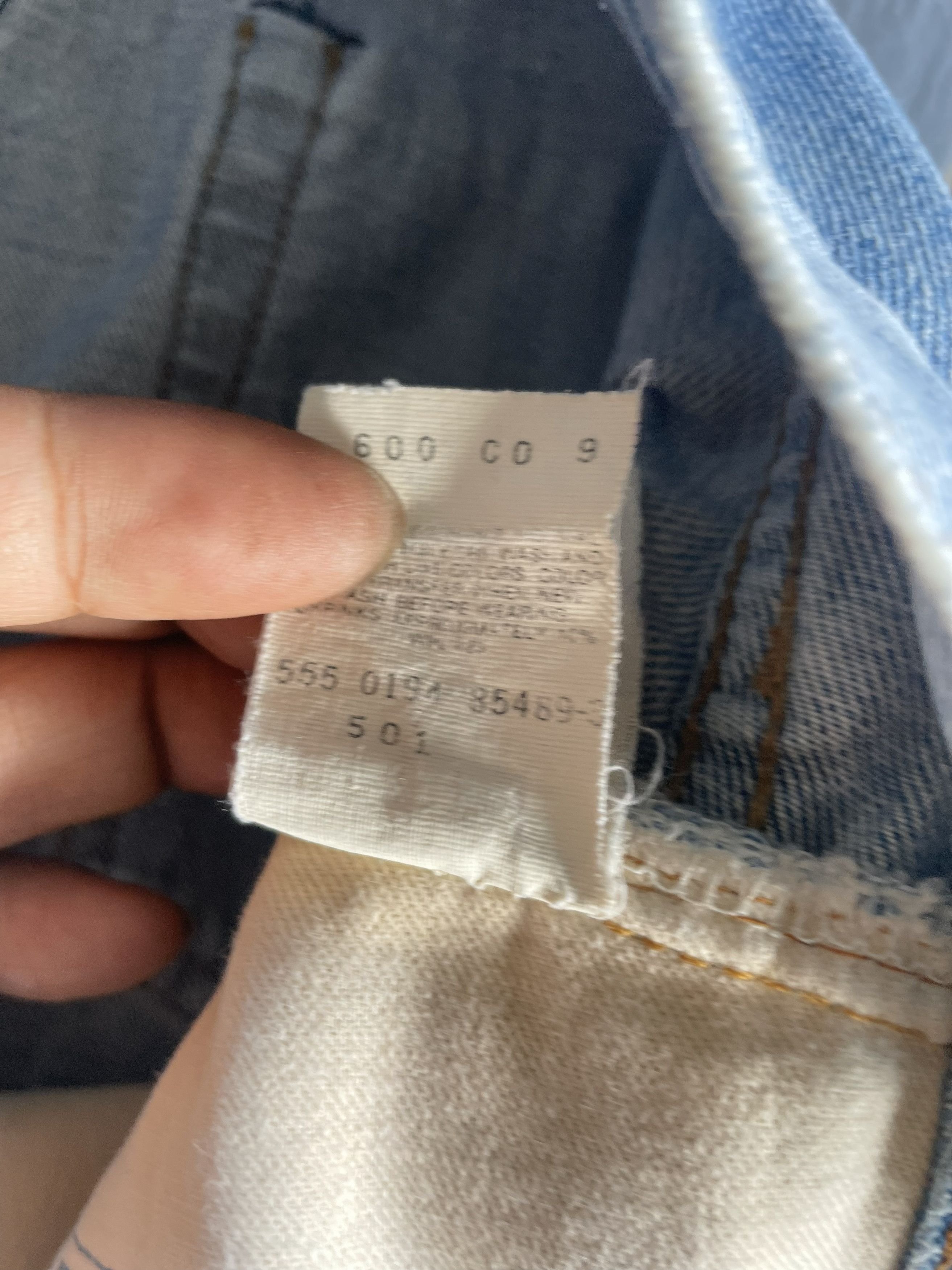 Levi's Vintage 1994 Levis 501 Redline USA Size US 29 - 11 Thumbnail