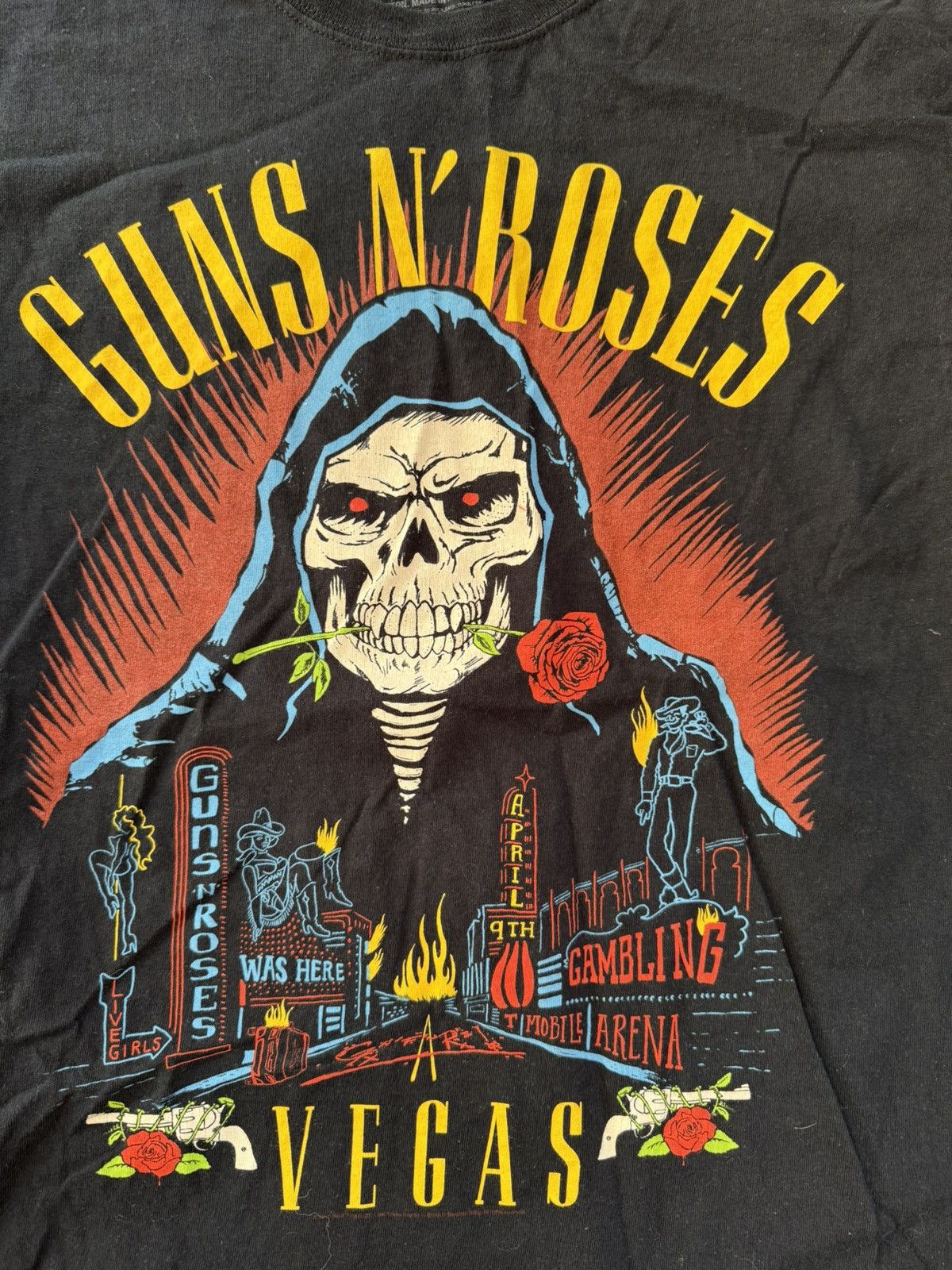 Other Guns N Roses official Vegas tour T Size US L / EU 52-54 / 3 - 2 Thumbnail