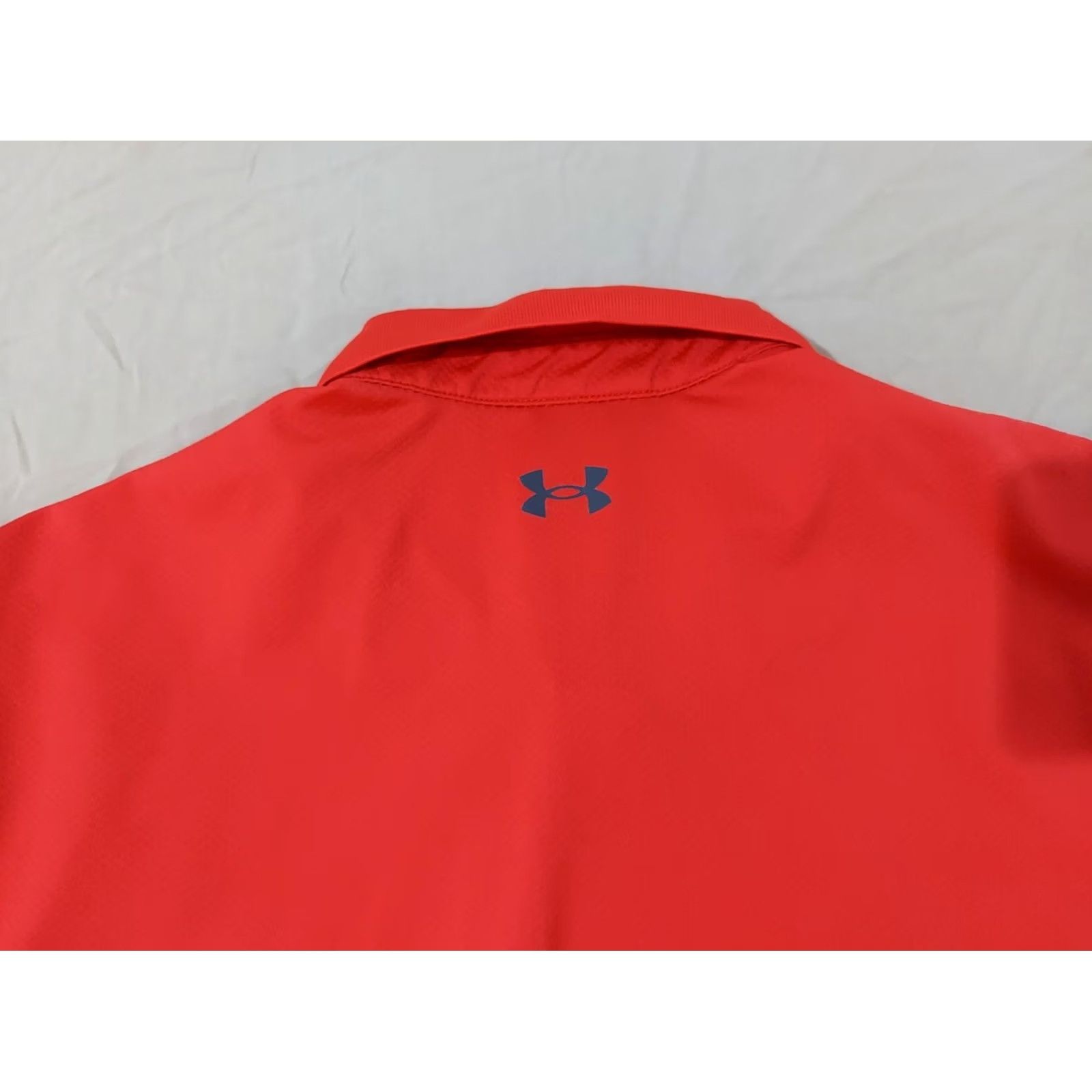 Under Armour Under Armour Polo Shirt L Men Red Athletic Golf Polo Shirt Mens L Red Athletic Golf Size US L / EU 52-54 / 3 - 7 Thumbnail