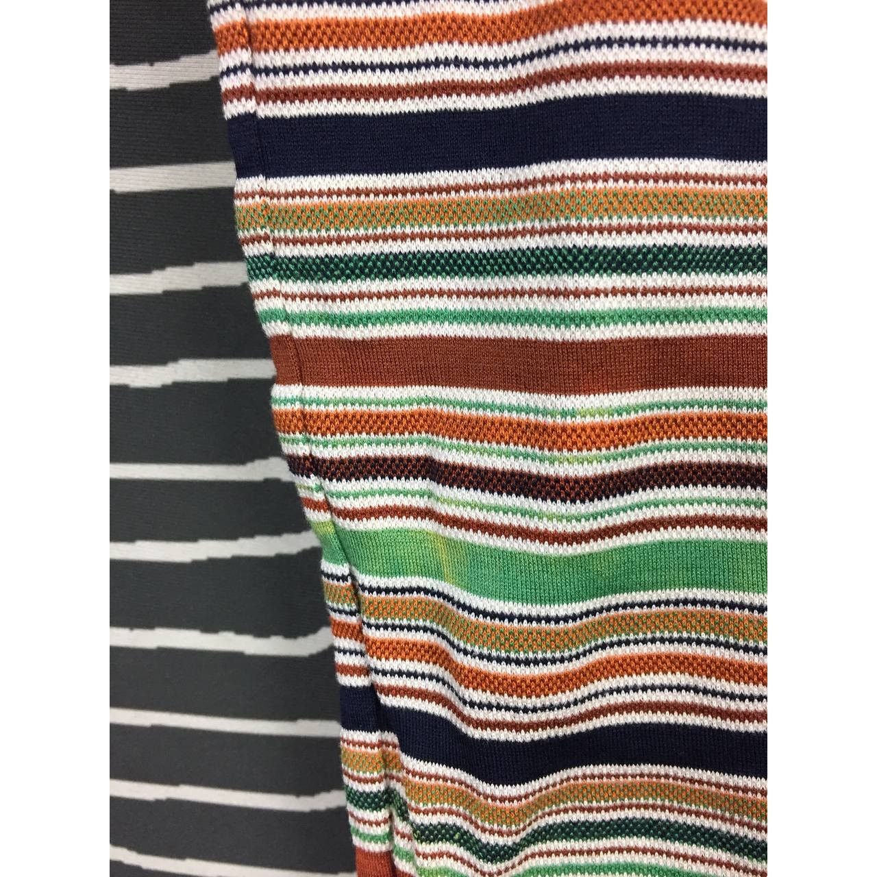Missoni Vtg Missoni Sport Made In Italy Multicolor Stripe Polo Tee Size US S / EU 44-46 / 1 - 10 Thumbnail