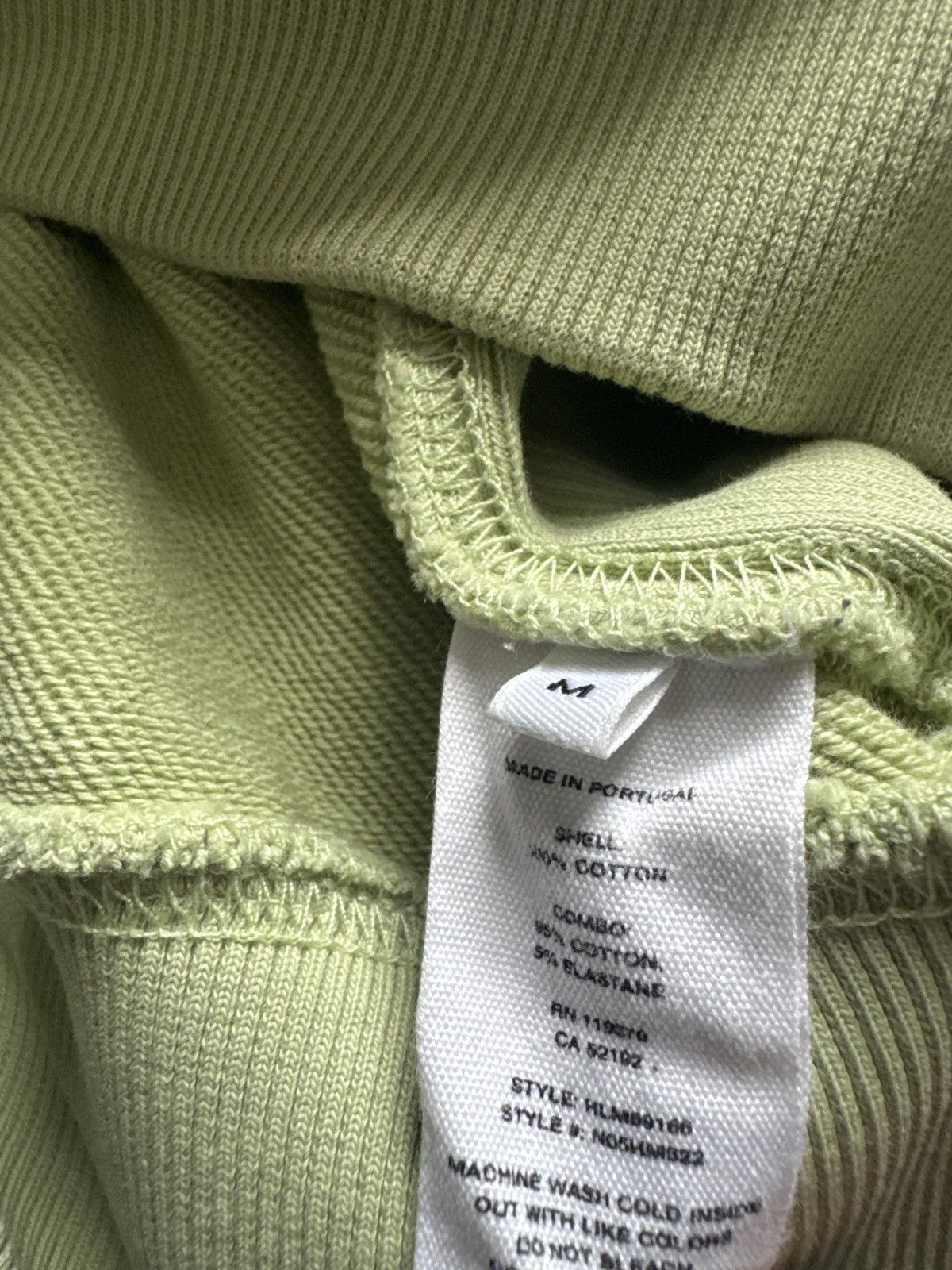 Helmut Lang Helmut Lang Photo 5 Hoodie Green | Size M Size US M / EU 48-50 / 2 - 2 Thumbnail