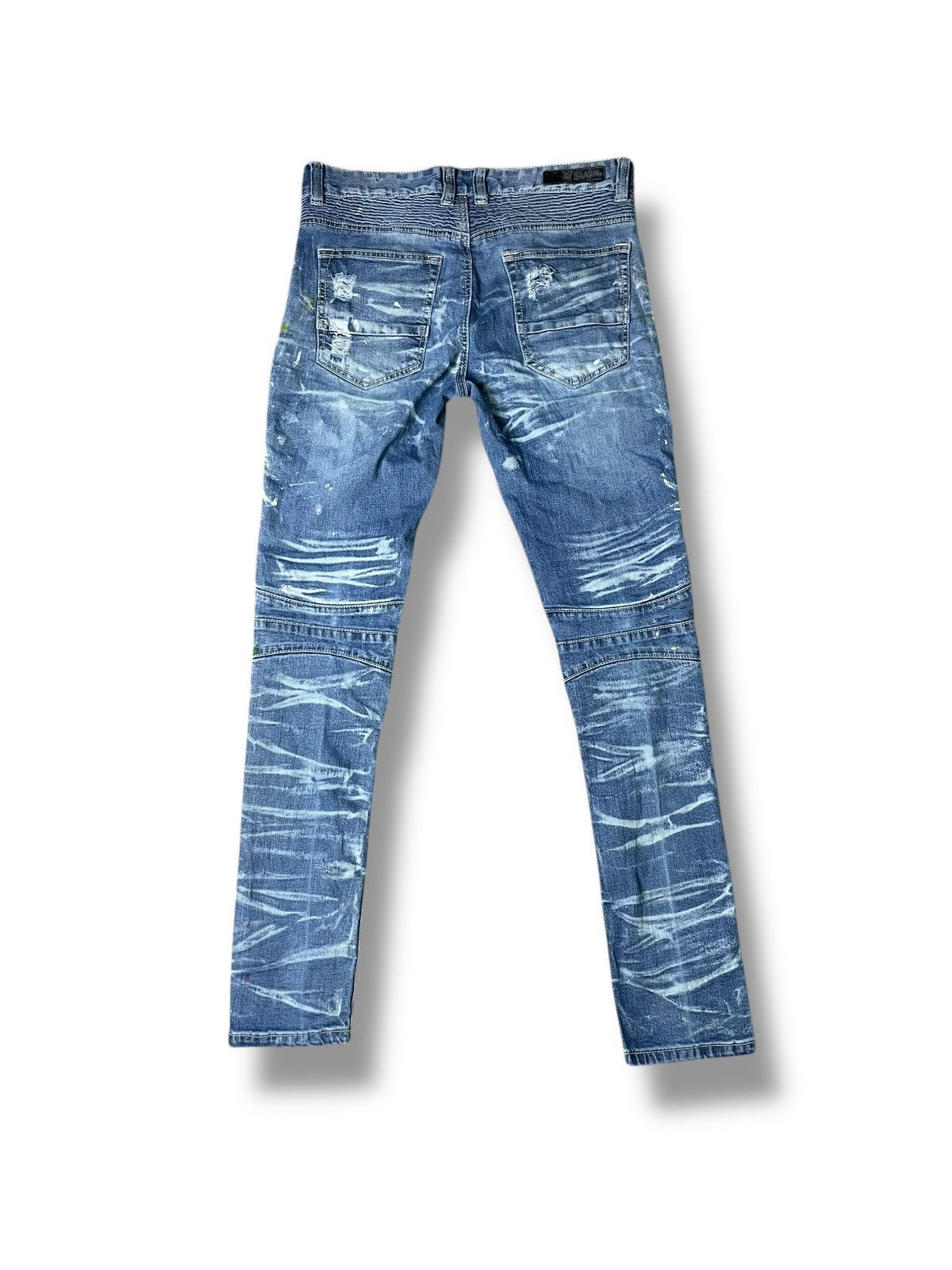 Vintage CJ Black Premium Distressed Ripped Denim Jeans (53) Size US 31 - 9 Thumbnail