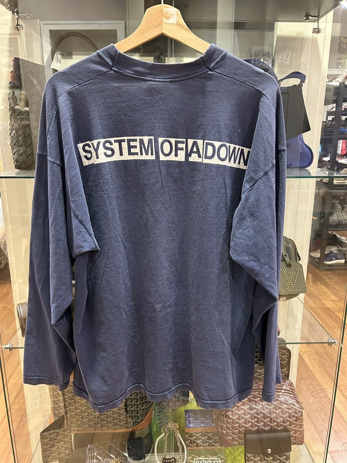 Vintage System of a Down Vintage LS Shirt Size US XL / EU 56 / 4 - 2 Thumbnail