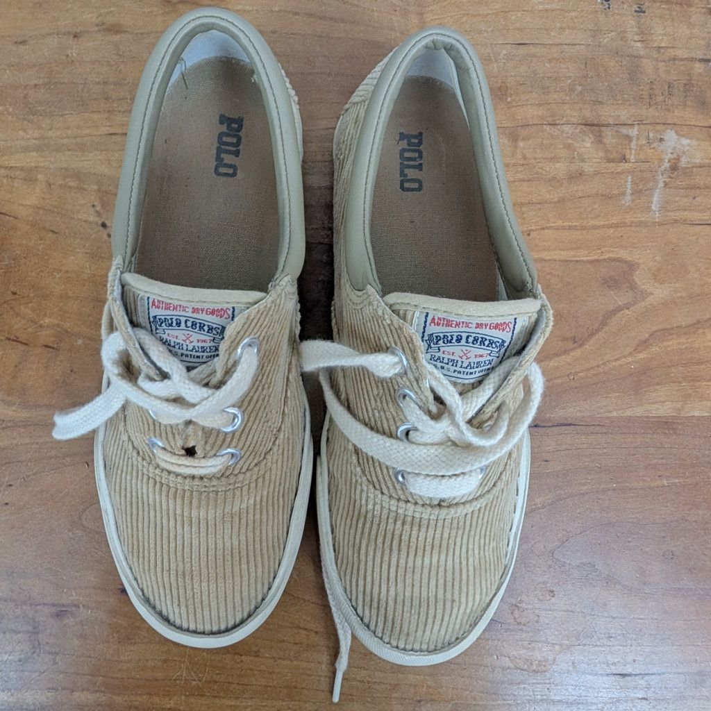 Polo Ralph Lauren × Ralph Lauren Y2K Ralph Lauren Polo Sport Cord Sneakers Size 8 Size US 8 / IT 38 - 3 Thumbnail