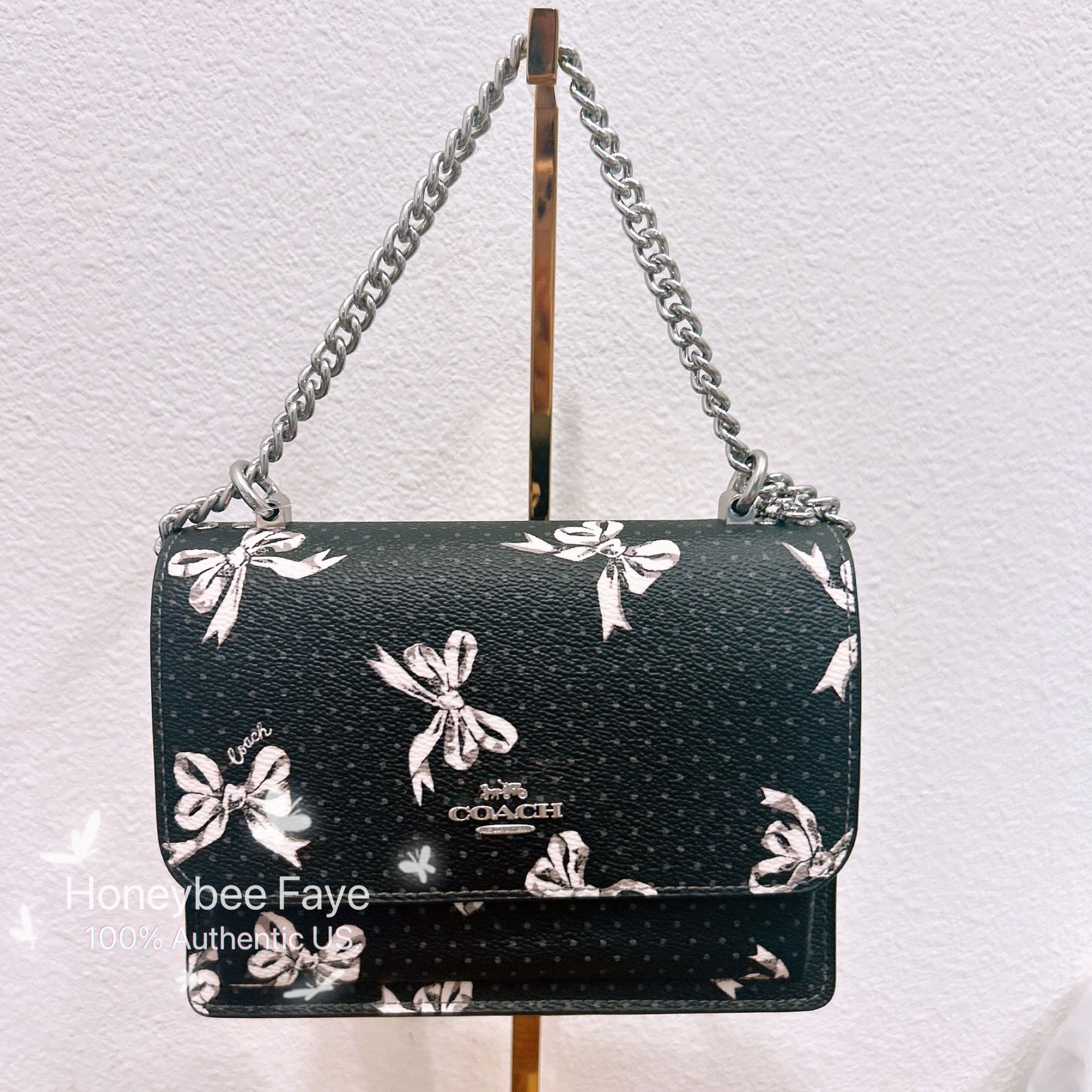 Coach Mini Klare Crossbody Bag With Bow Print CAA98 Size ONE SIZE - 2 Thumbnail