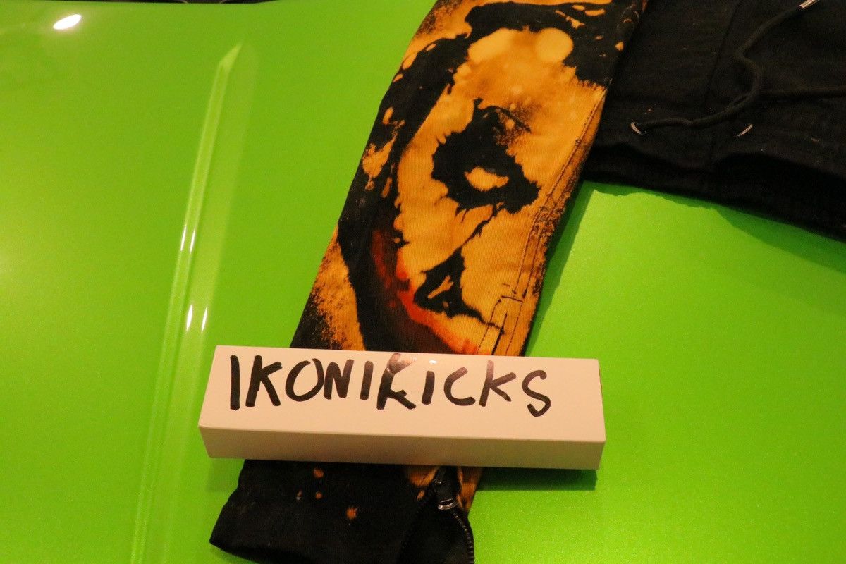 Kayden K Custom Joker Bleached Black Denim Jogger Size US 34 / EU 50 - 3 Thumbnail