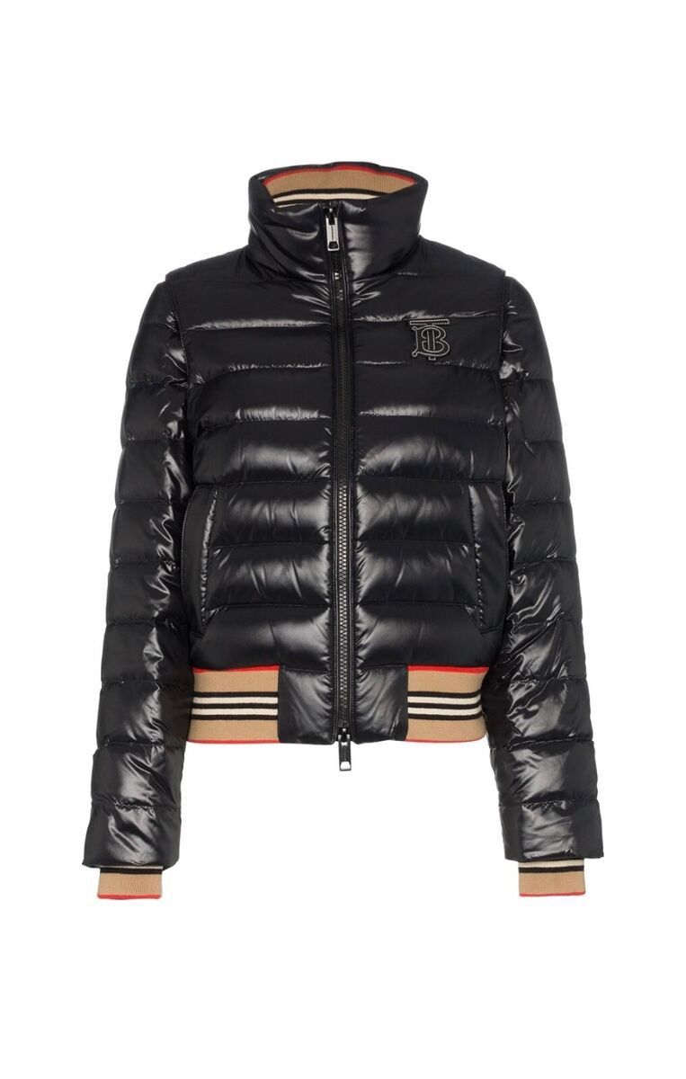 Burberry Burberry Detachable Sleeve Logo Puffer Down Jacket Size S / US 4 / IT 40 - 2 Thumbnail