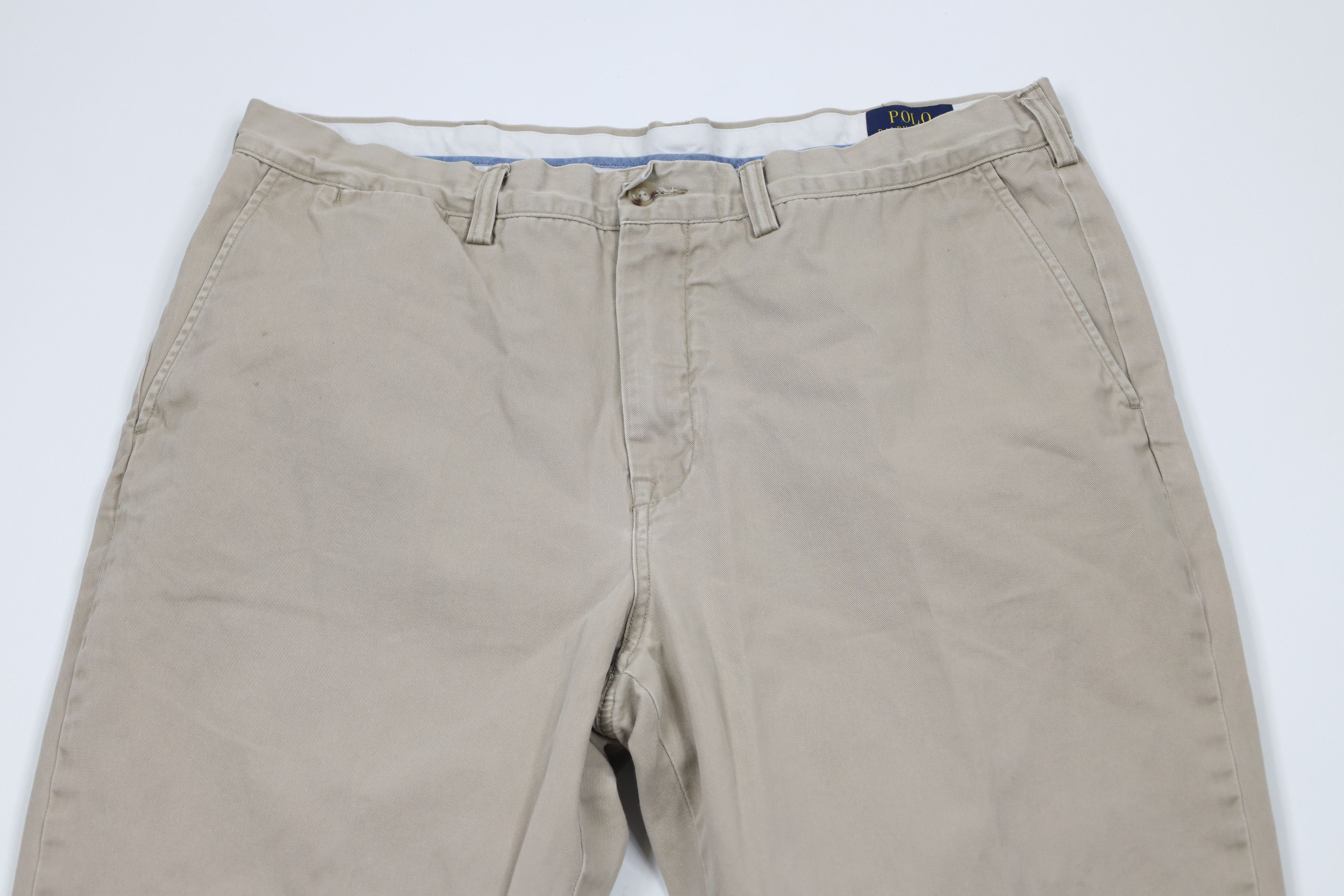 Ralph Lauren × Vintage Vintage Ralph Lauren Classic Fit Wide Leg Chino Pants Size US 38 / EU 54 - 2 Thumbnail