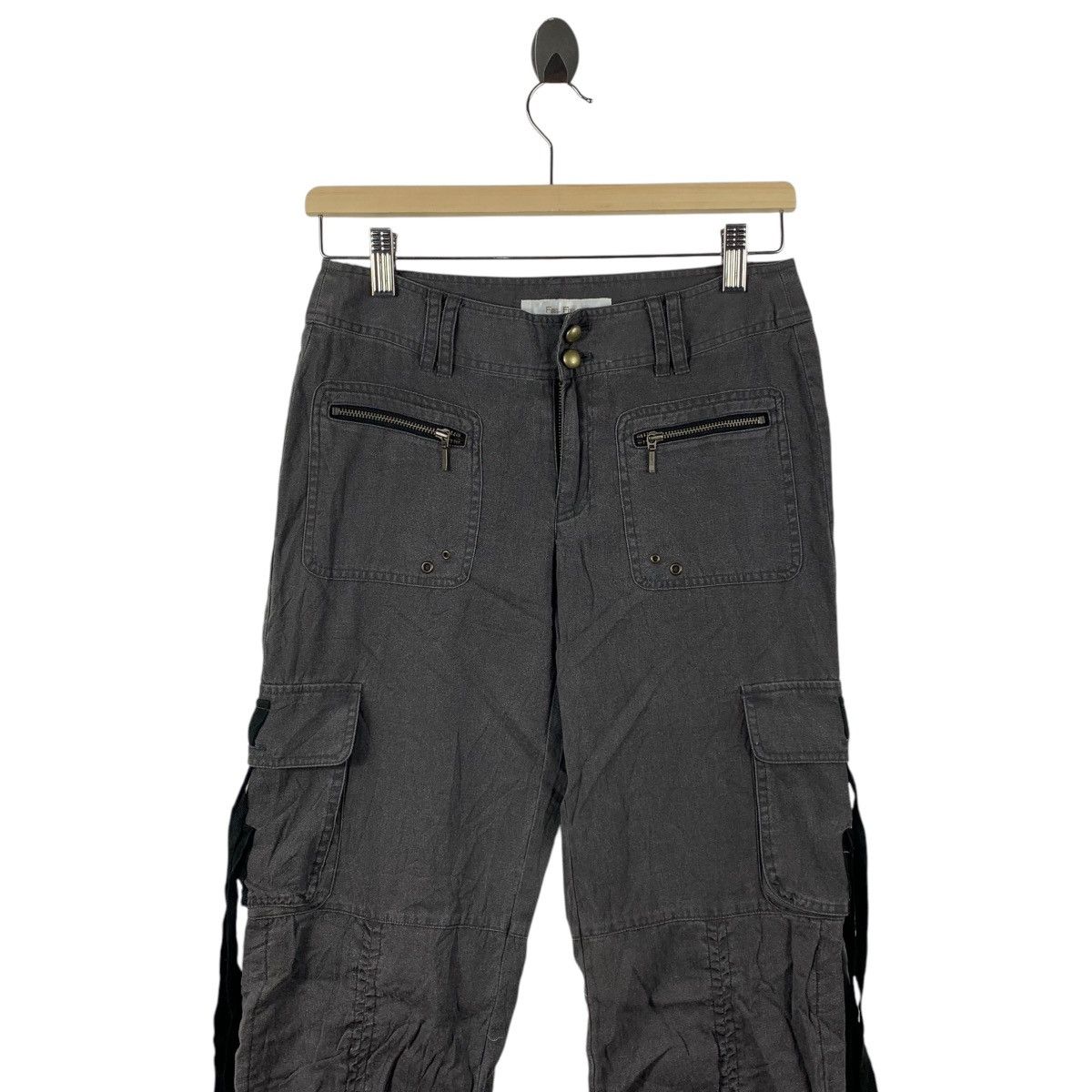 Designer × Japanese Brand FEEL FIELDS Multipocket cargo parachute pants Size US 27 - 2 Thumbnail