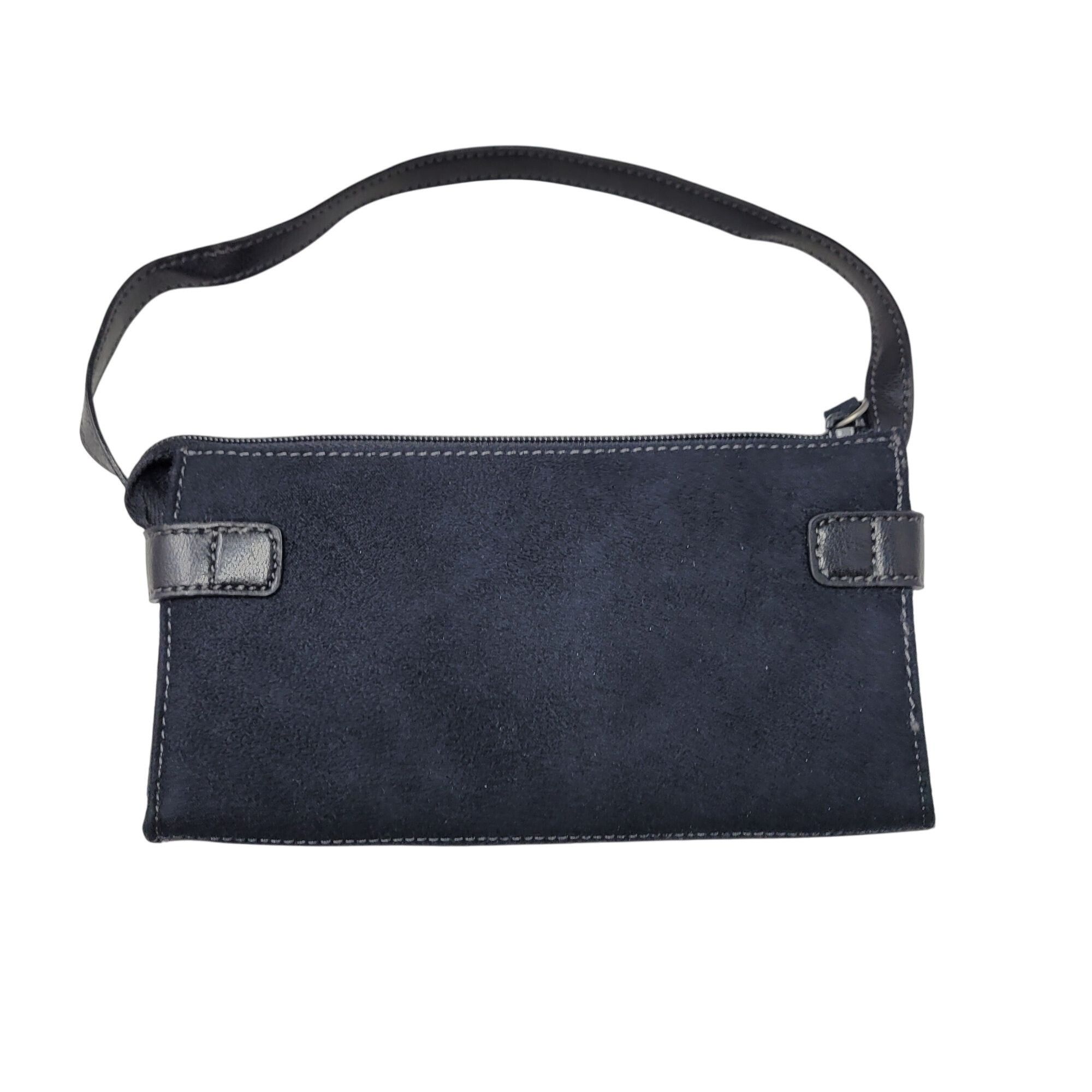 Kenneth Cole Kenneth Cole Black Suede Top Handle Tote & Mini Bag Wallet C Size ONE SIZE - 14 Thumbnail