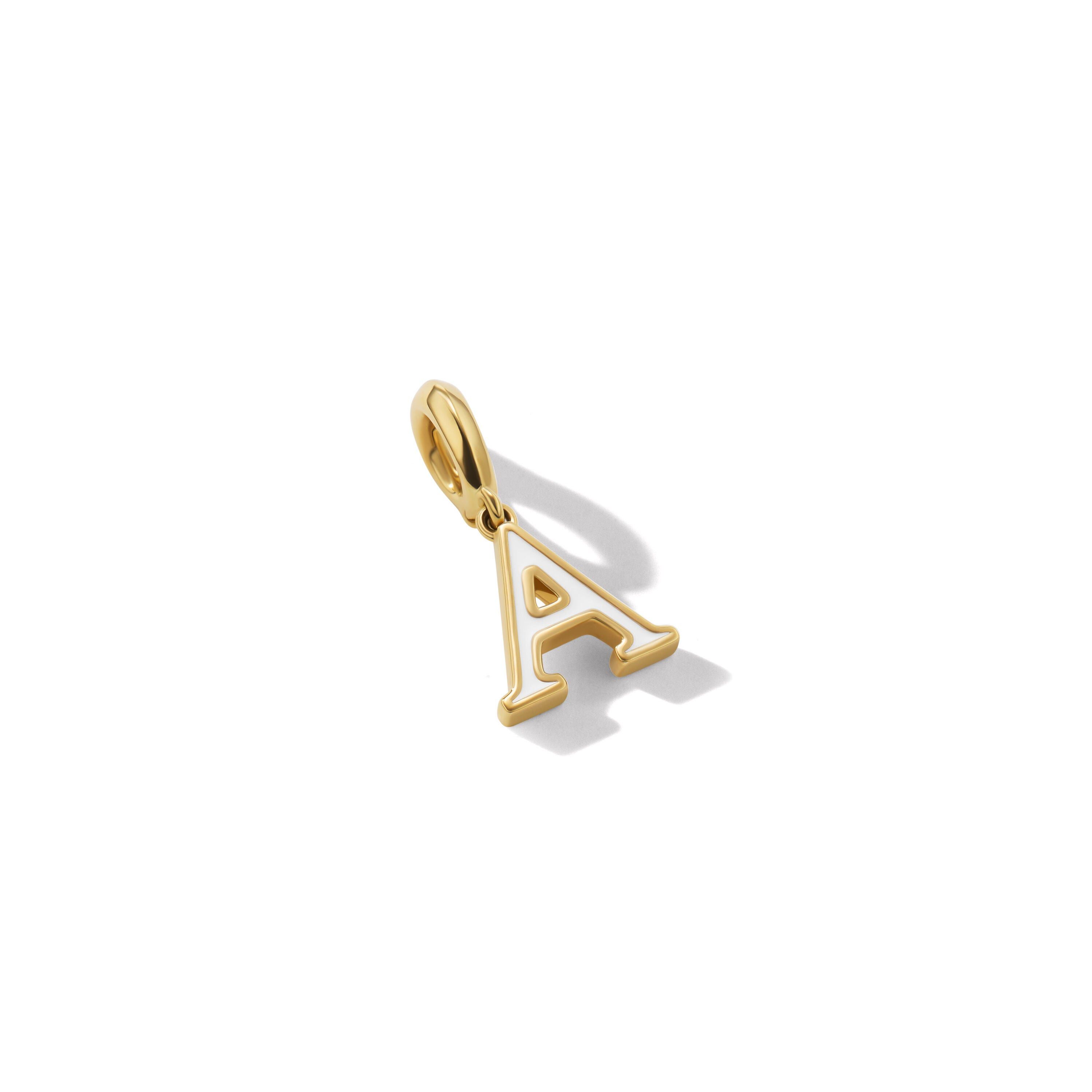 David Yurman o1w1db11025 D17837D Petite Initial Charm In Petite in Golden Size ONE SIZE - 2 Thumbnail