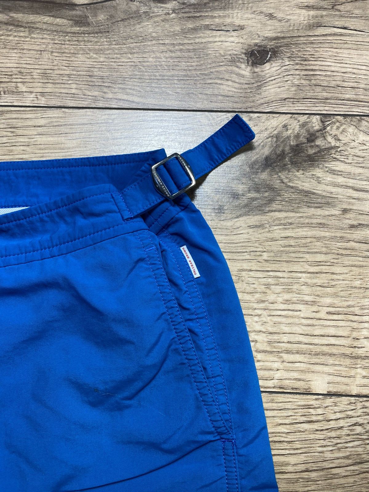 Orlebar Brown Orlebar Brown Men’s Bulldog Swim Trunks Mid-Length Blue 36 Size US 36 / EU 52 - 3 Thumbnail