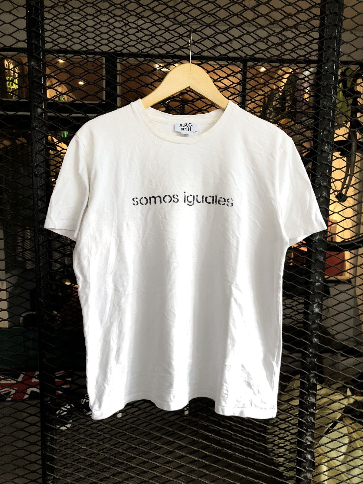 A.P.C x RTH SOMOS IGUALES SHIRT
