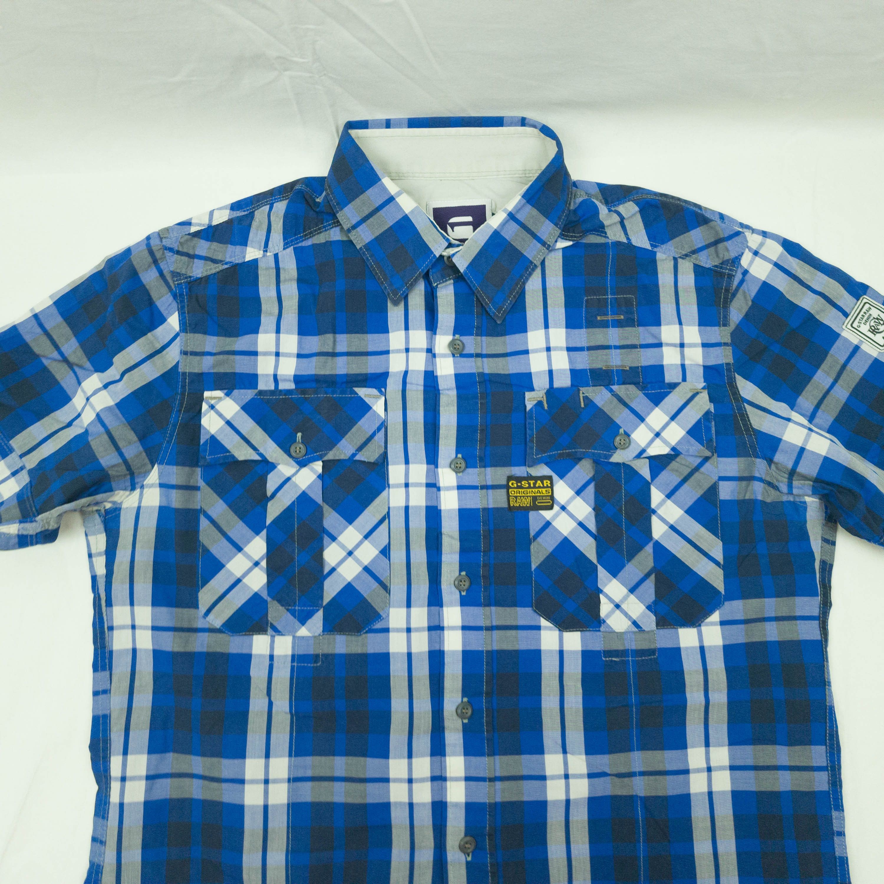 G-Star MENS G-STAR SHIRT SHORT SLEEVE COTTON SIZE M Size US M / EU 48-50 / 2 - 5 Thumbnail