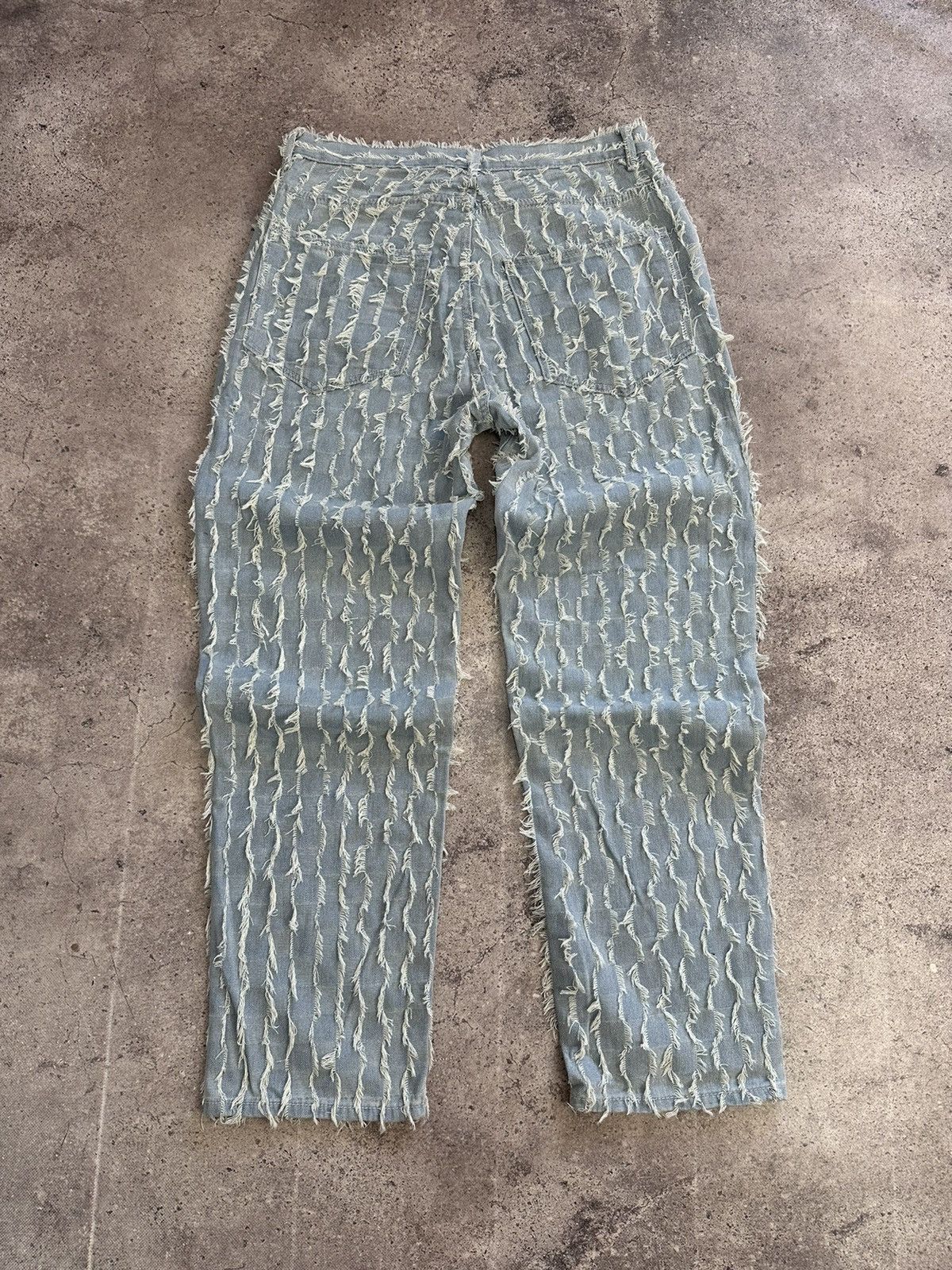 Japanese Brand × Vintage Vintage Junya Watanabe Style Japanese Denim Jeans Y2K Size US 32 / EU 48 - 9 Thumbnail