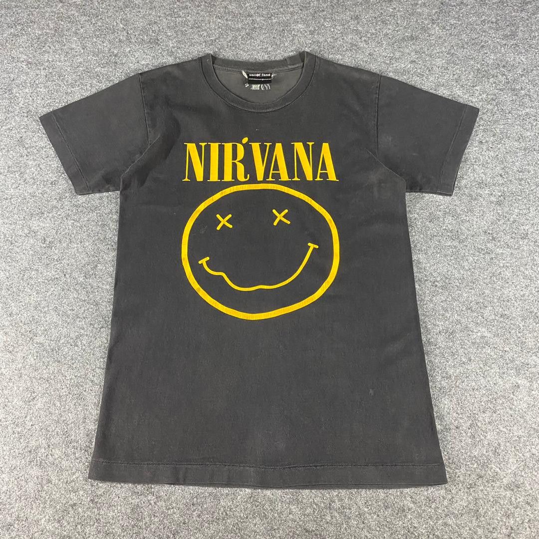 Nirvana Vintage Nirvana Nevermind Smile Tshirt Size US S / EU 44-46 / 1 - 1 Thumbnail