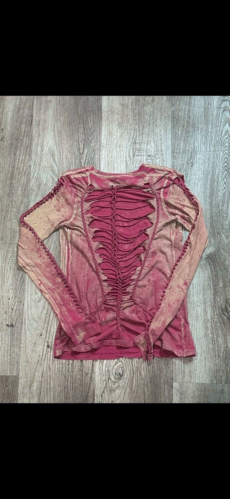 Affliction × Designer × Vintage “Ac Oxidized Long Sleeve”Affliction Size M / US 6-8 / IT 42-44 - 2 Thumbnail