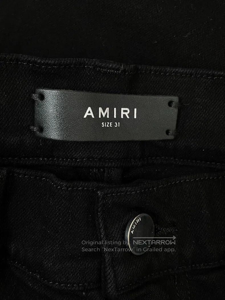Amiri Amiri Straight Denim Pants Size US 31 - 3 Thumbnail