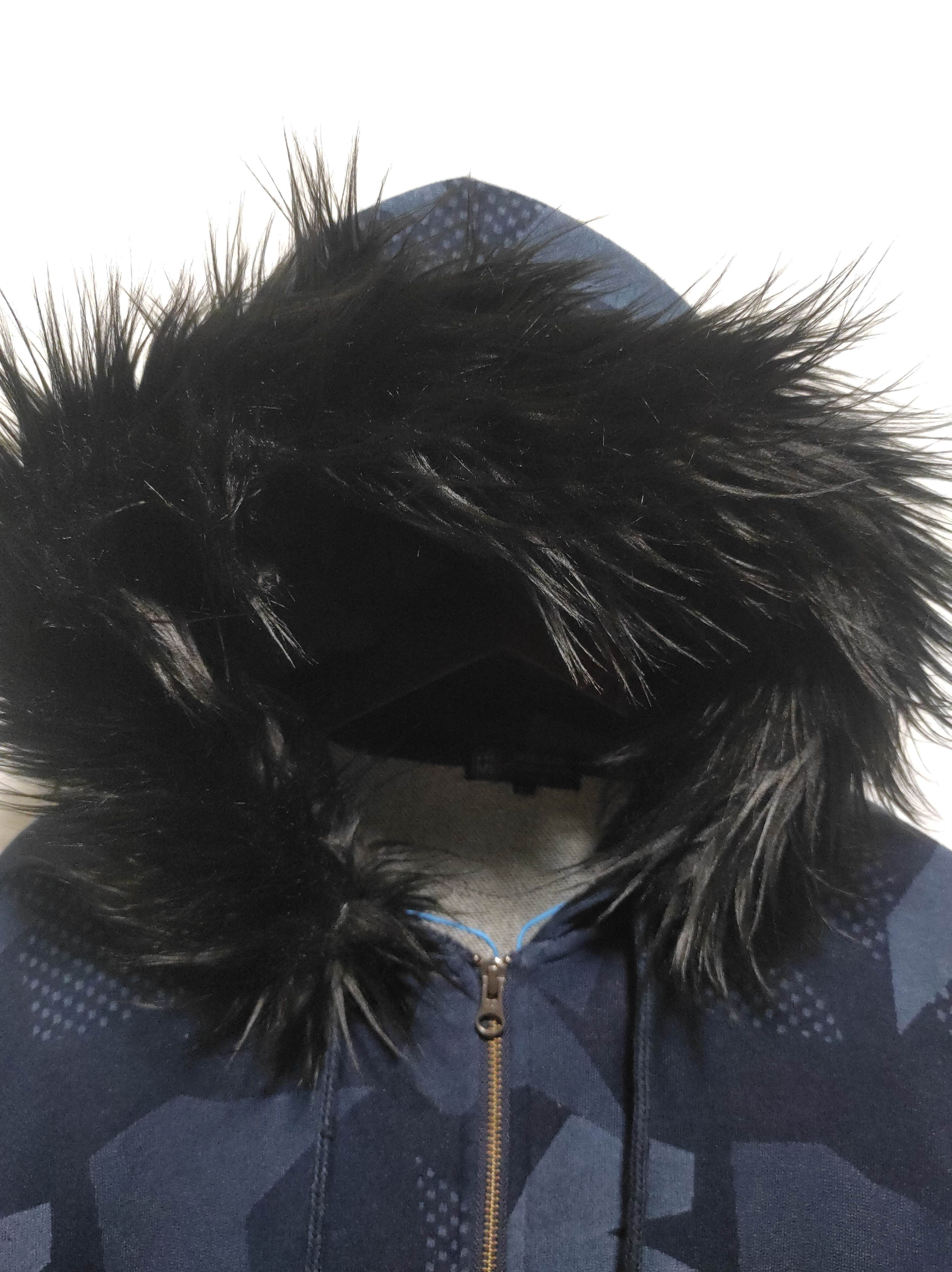 If Six Was Nine Michel Klein Double Zipper Fur Hoodie IfSixWasNine LGB style Size US M / EU 48-50 / 2 - 8 Thumbnail