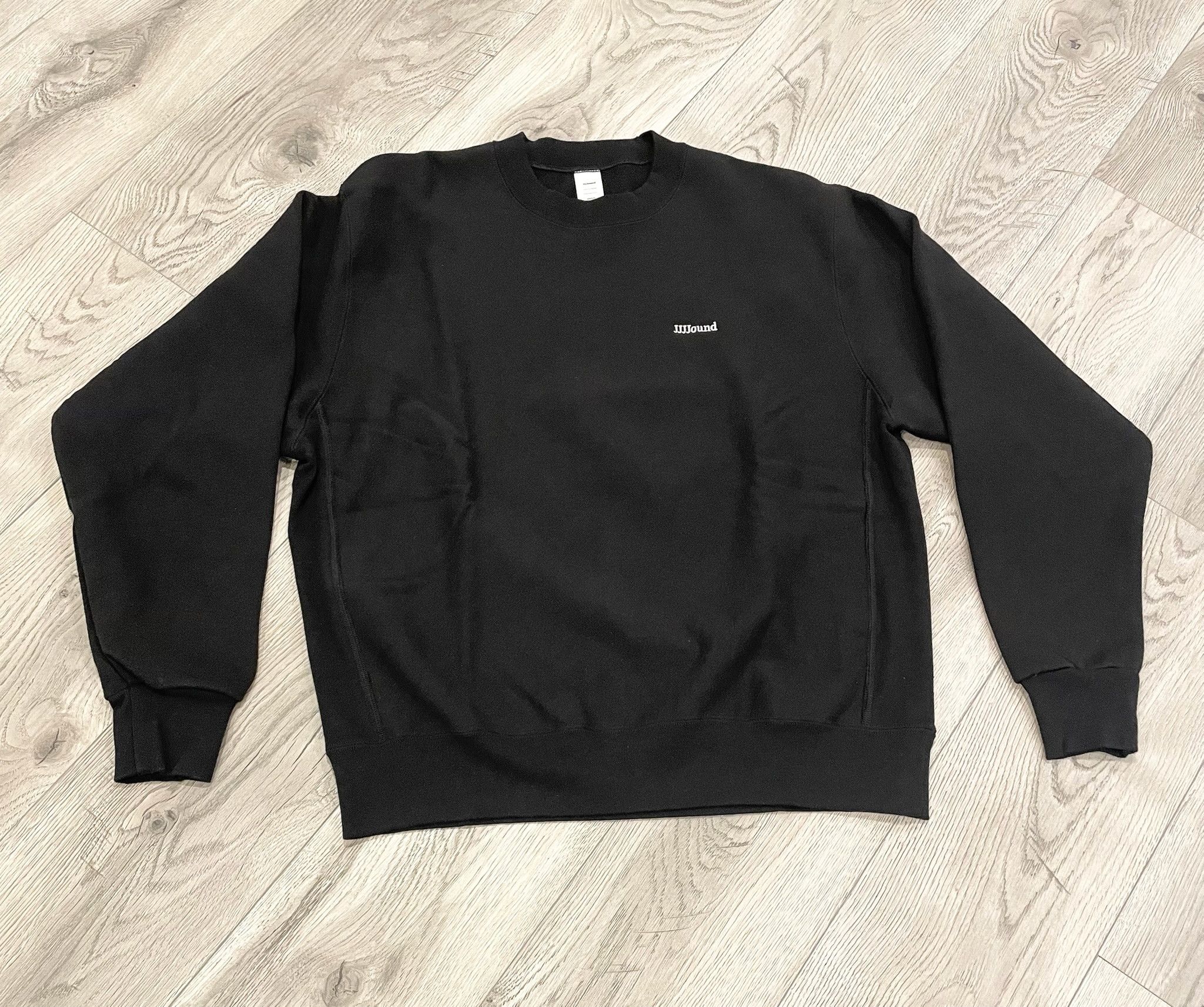 JJJJound JJJJound Black Crewneck Sweatshirt Size US M / EU 48-50 / 2 - 2 Thumbnail