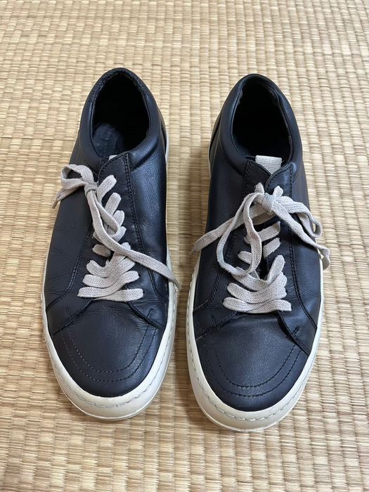 Rick Owens RICK OWENS Vintage Leather Sneaks Vans | Grailed