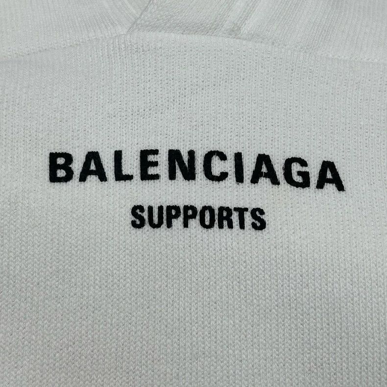 Balenciaga Balenciaga Adding velvet to the printed hoodie of the Food Size US M / EU 48-50 / 2 - 5 Thumbnail