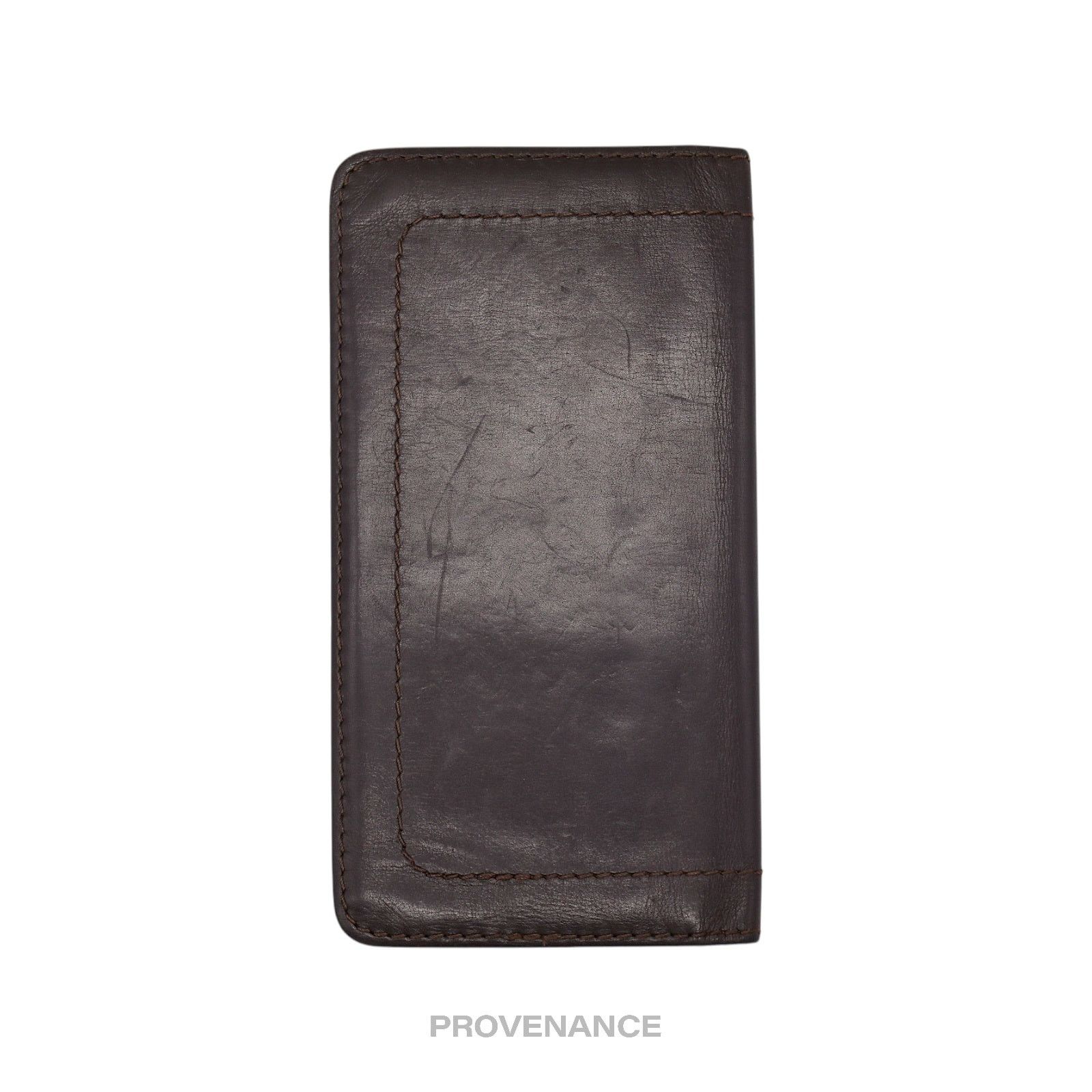Louis Vuitton 🔴 Louis Vuitton Long Wallet - Utah Brown Leather Size ONE SIZE - 2 Thumbnail