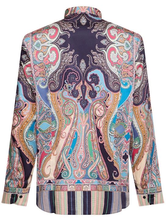 Etro o1lsvrm0425 Shirt in Blue Size US L / EU 52-54 / 3 - 4 Thumbnail