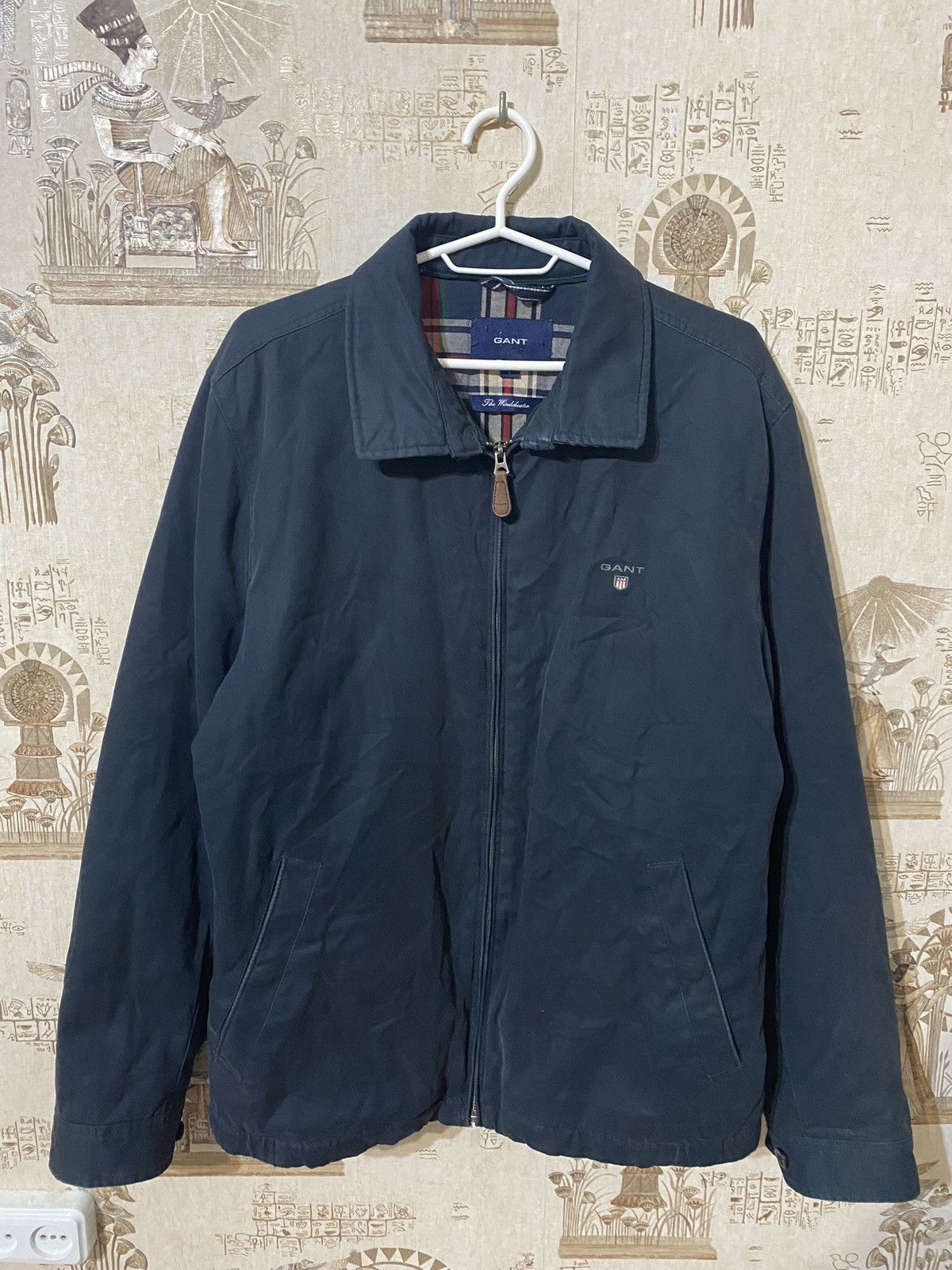 Gant × Vintage Gant The Windcheater Bomber Jacket Full Zip Lined Size US L / EU 52-54 / 3 - 2 Thumbnail