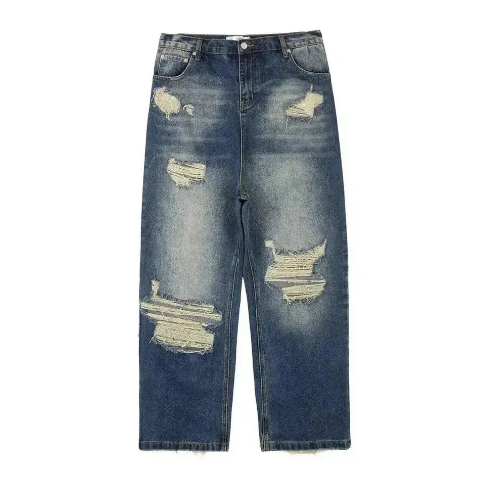 Japanese Brand Oversized jeans baggy cargo pants hip-hop style wide leg Y2K Size US 32 / EU 48 - 2 Thumbnail