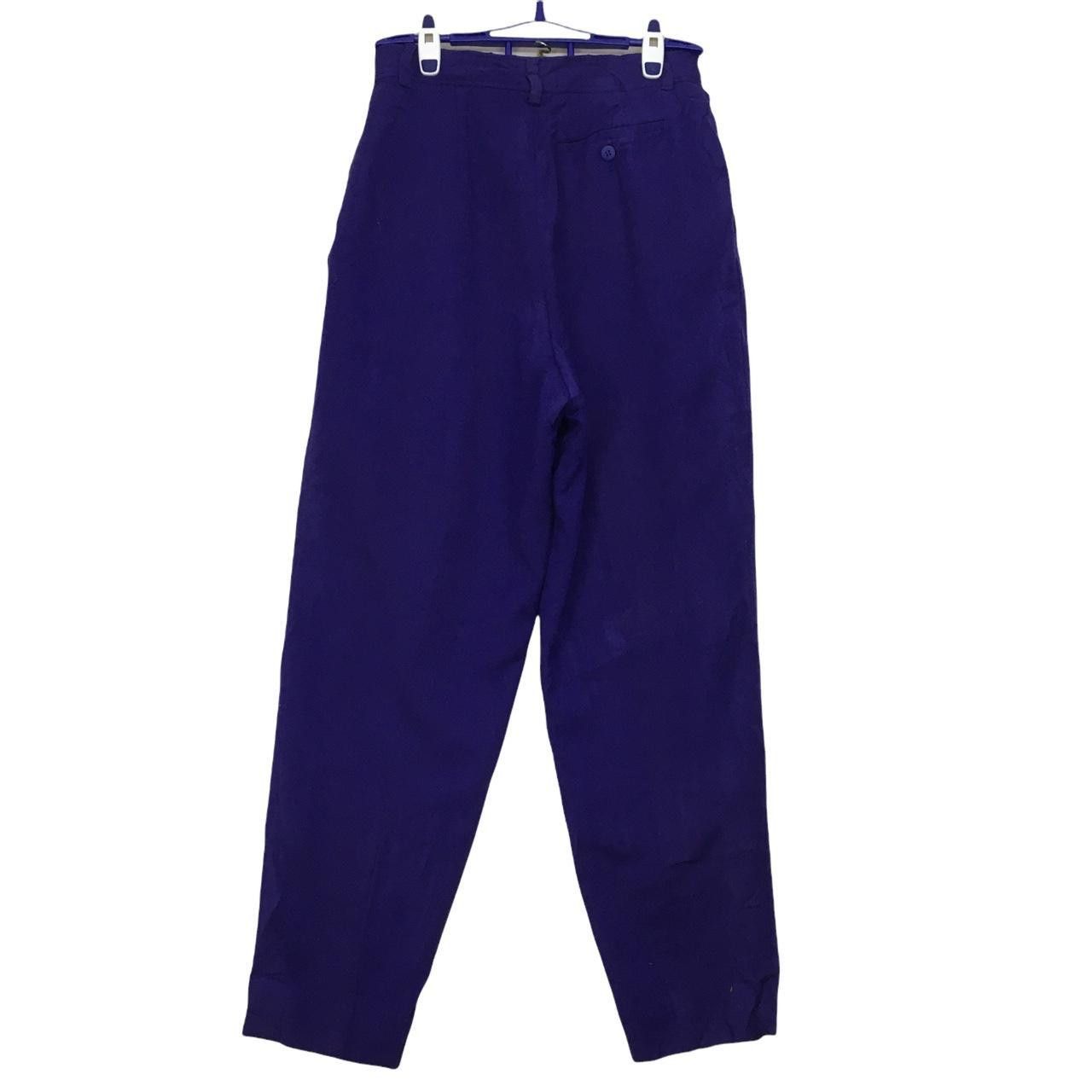 Vintage Vtg MIC MAC Paris Long Pants Trousers Casual Size 26" / US 2 / IT 38 - 2 Thumbnail
