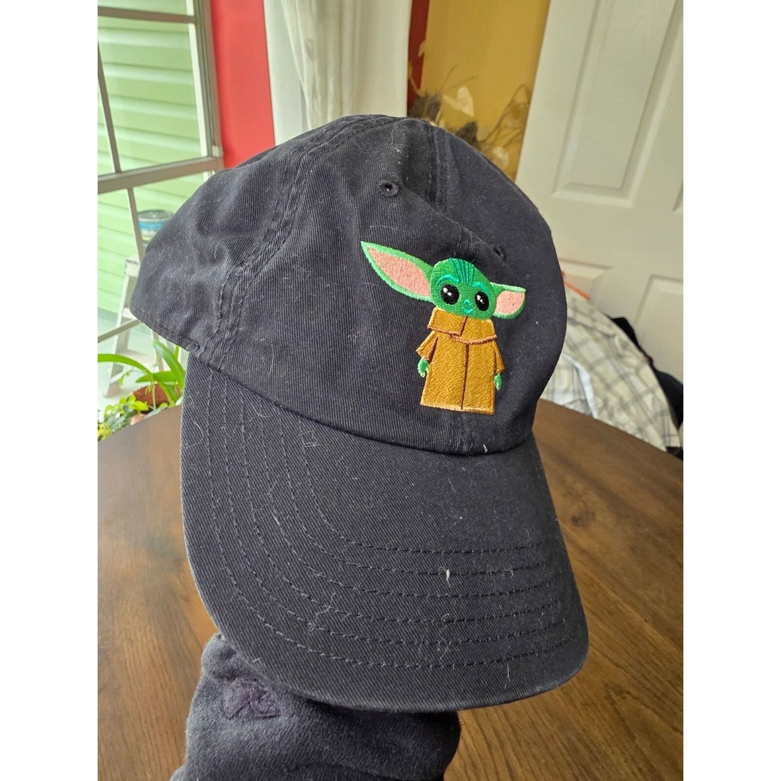 Disney Baby Yoda Baseball Cap Adjustable Cotton Dad Hat Size ONE SIZE - 3 Thumbnail