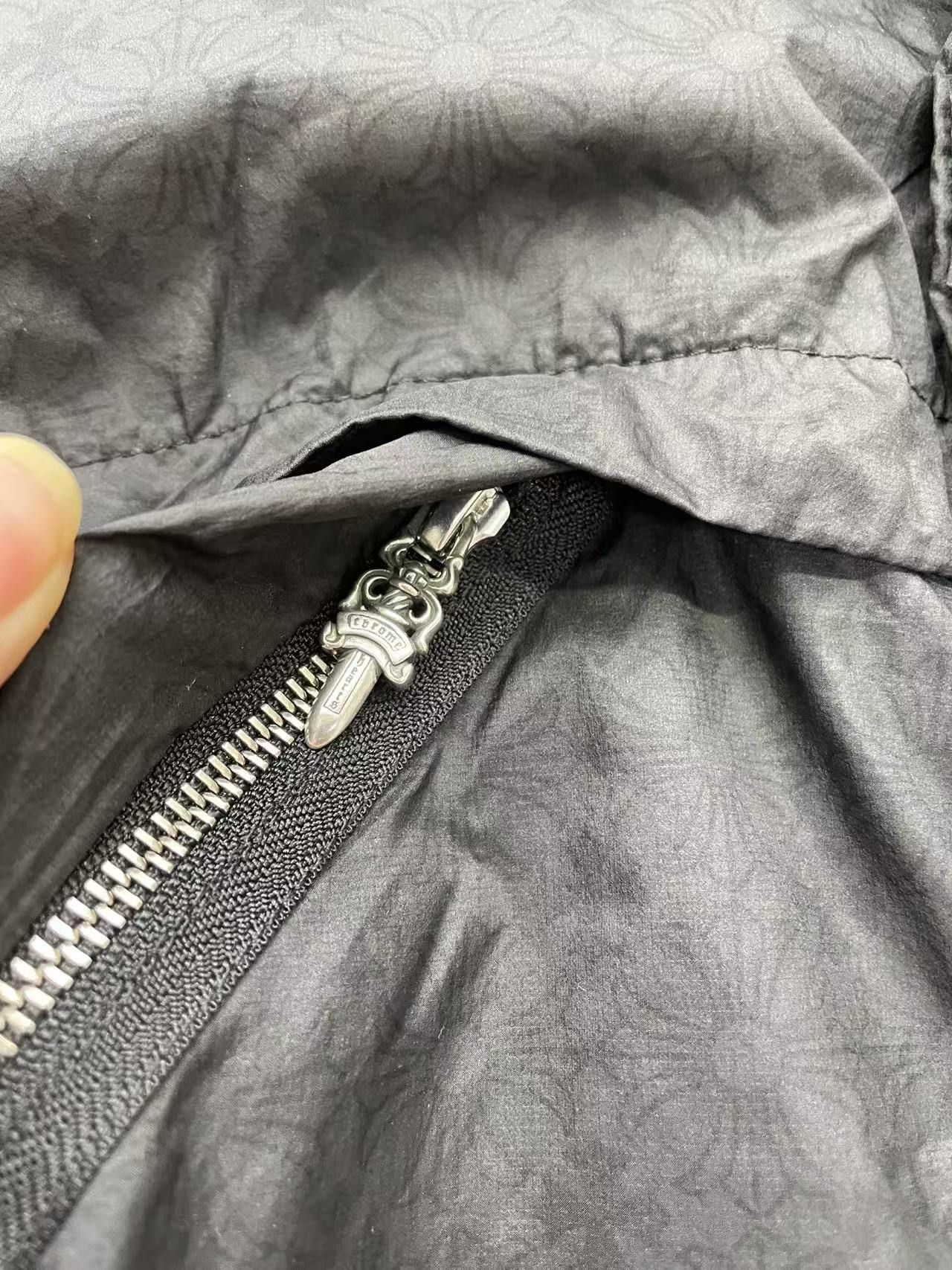 Chrome Hearts Chrome Hearts Tonal Monogram Cross Pattern Quilted Jacket Size US M / EU 48-50 / 2 - 10 Thumbnail