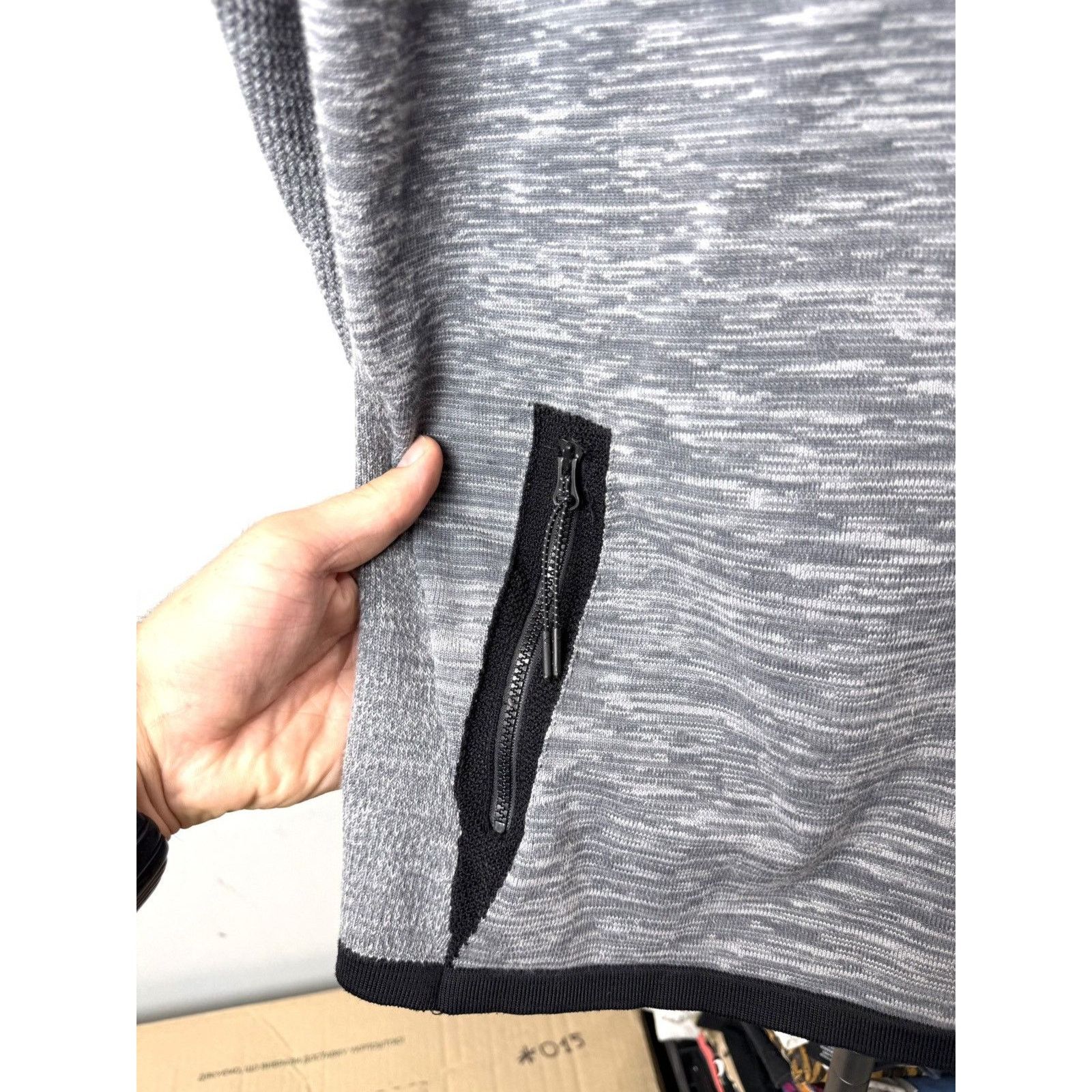 Nike Vintage Nike Tech Fleece Knitted Knit Hoodie Roger Federer Size US L / EU 52-54 / 3 - 7 Thumbnail