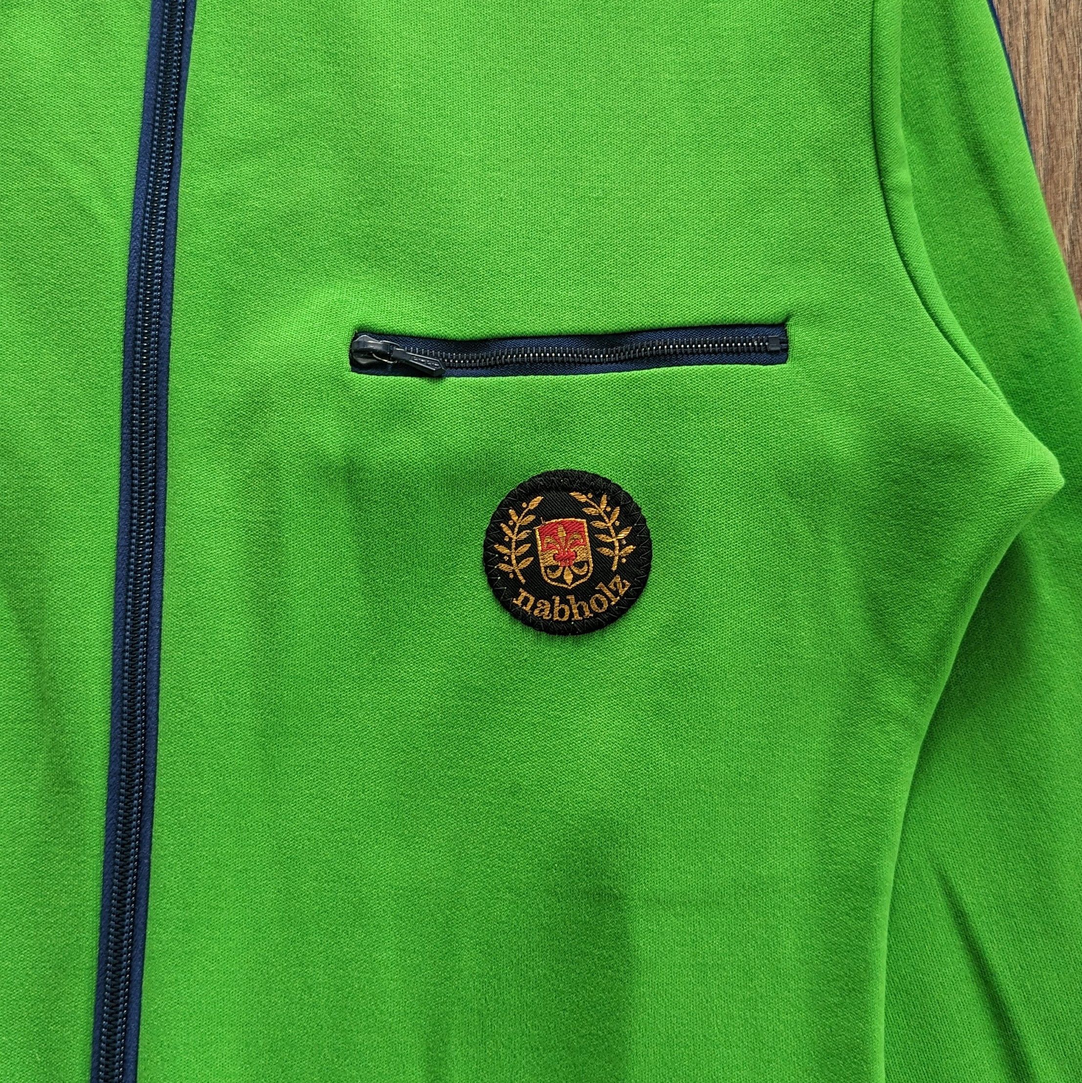 Vintage Vintage 80s Nylsuisse Nabholz Men's Tracksuit Very Rare Size 36R - 5 Thumbnail