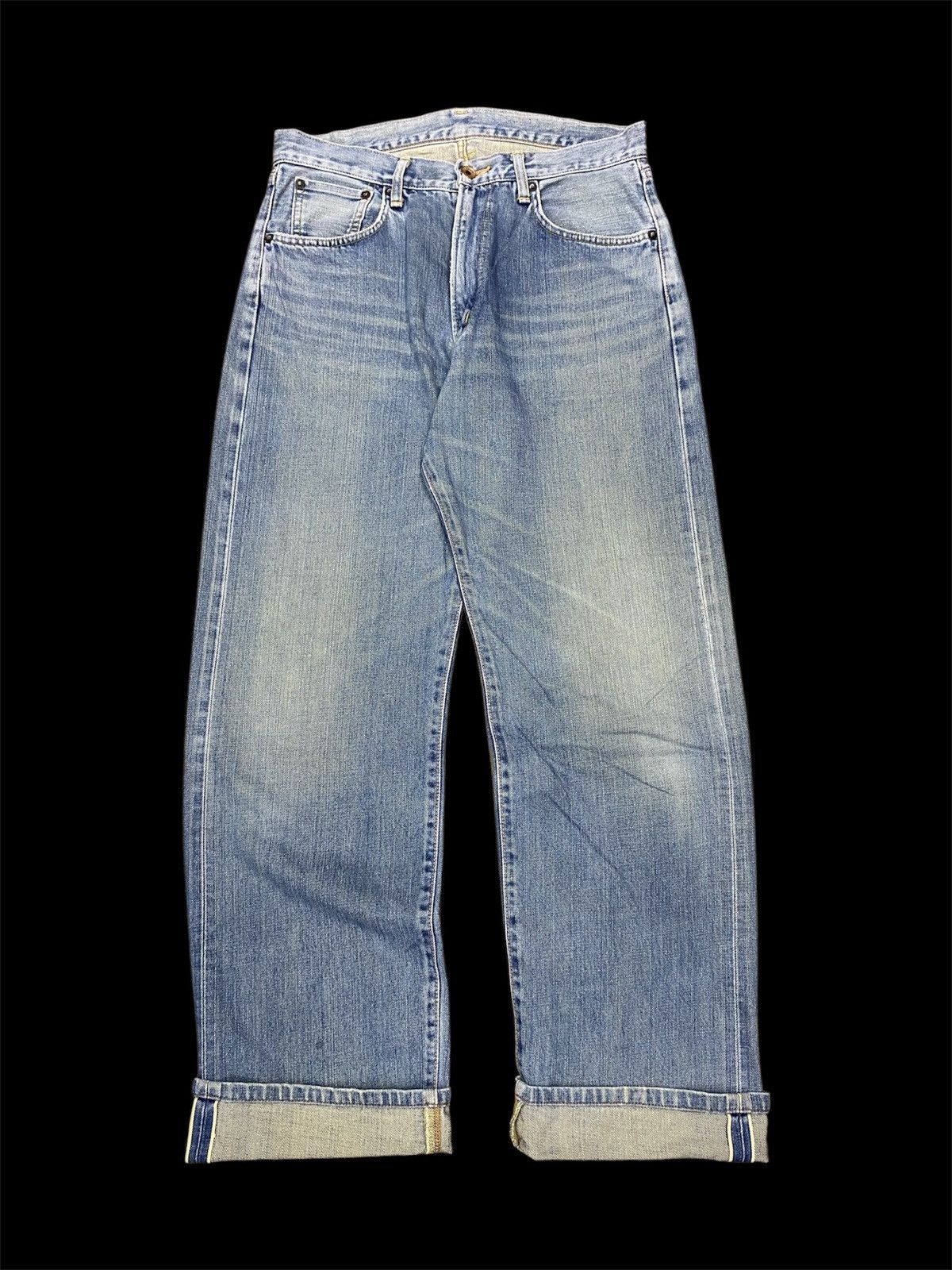 Edwin × Le Grande Bleu (L.G.B.) 💥Bindding Offer💥 rare edwin selvedge blue jeans pant Size US 32 / EU 48 - 11 Thumbnail