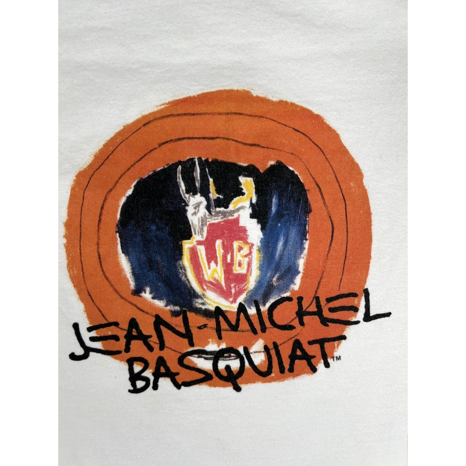 Uniqlo Uniqlo Shirt Mens XL White Basquiat Looney Tunes Bugs Bunny Graphic Size US XL / EU 56 / 4 - 2 Thumbnail