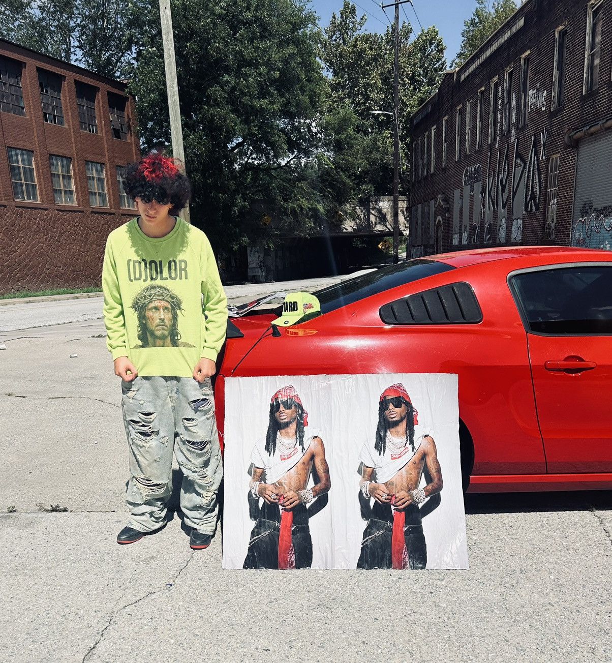 Supreme ルーリード ポスター Yahoo!オークション - Supreme LOU REED ポスター poster 2009ss