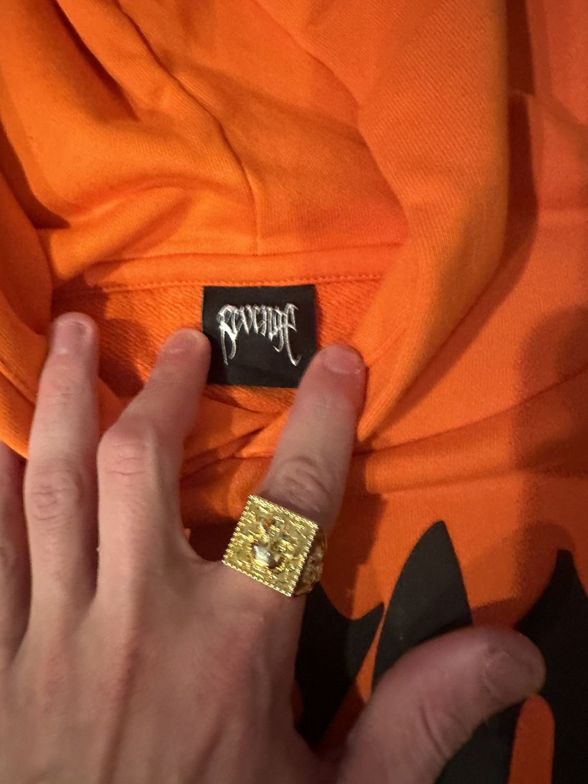 Revenge Xxxtentacion Kill Hoddie Orange/Black Size US M / EU 48-50 / 2 - 4 Thumbnail