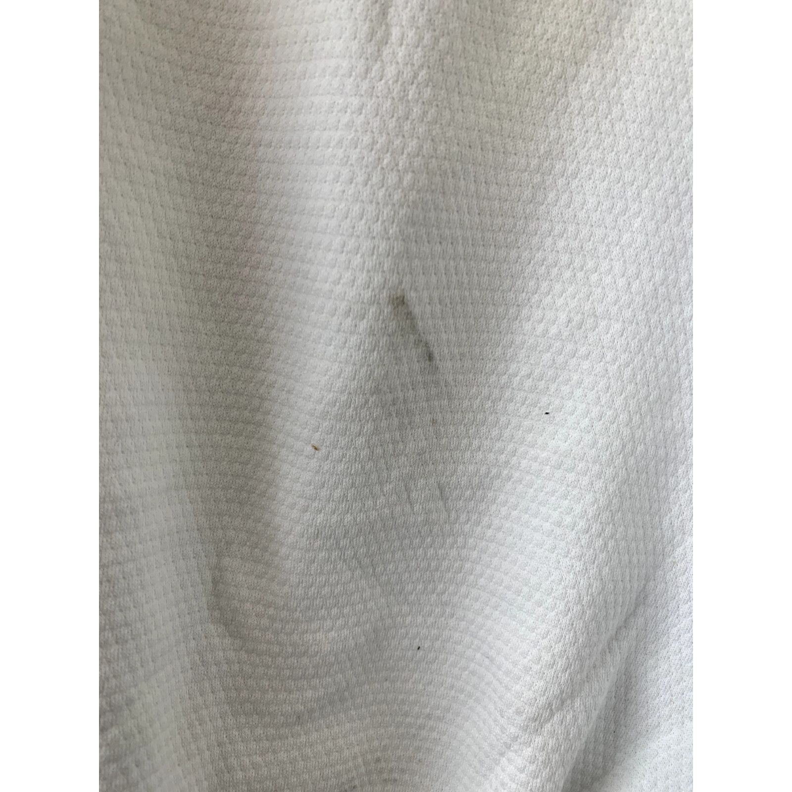 Vintage Vintage White Blank Sweatshirt Textured Crewneck 90s VTG XL Size US XL / EU 56 / 4 - 2 Thumbnail