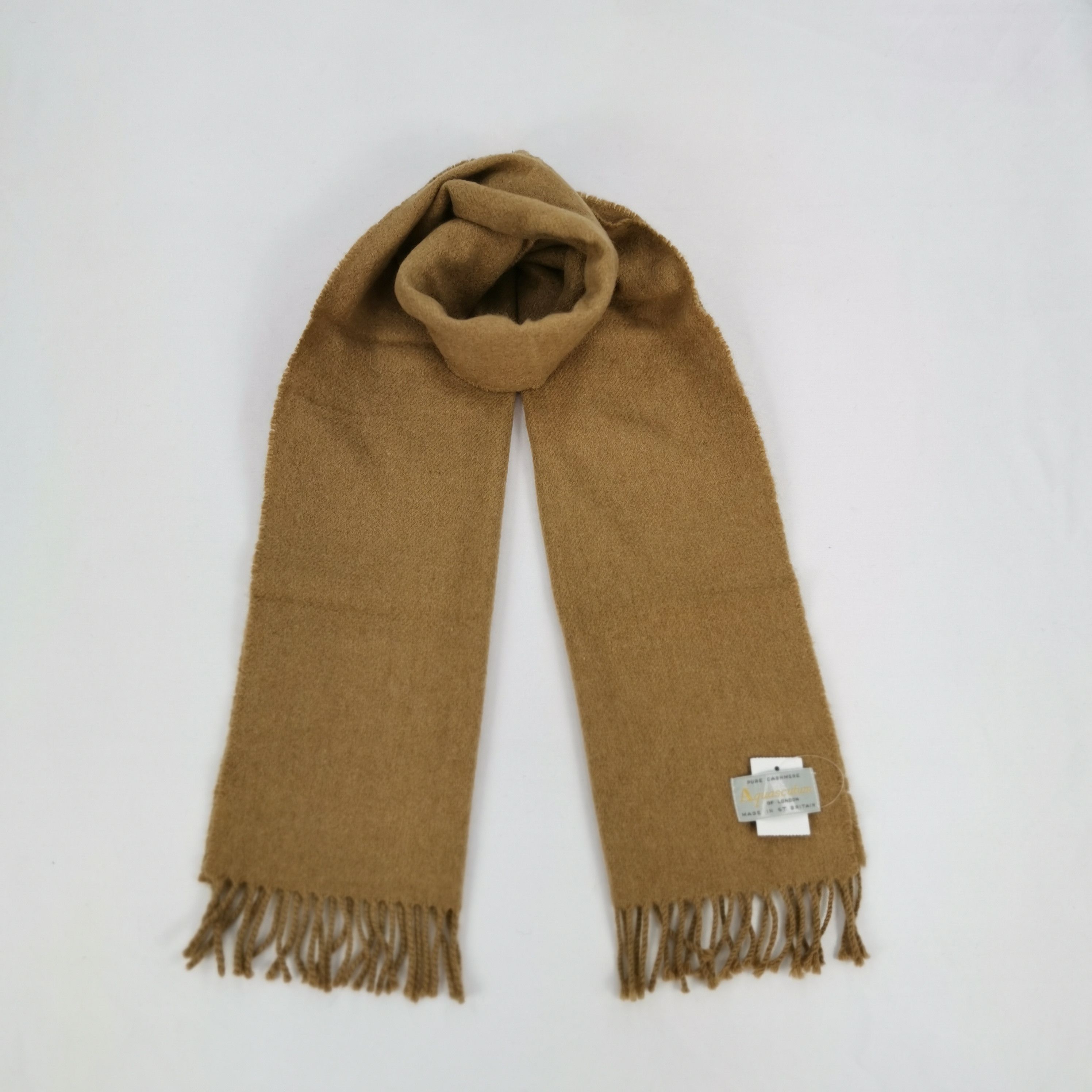Aquascutum Vintage Aquascutum Scarf Muffler Wool Cashmere Scarves Size ONE SIZE - 1 Thumbnail