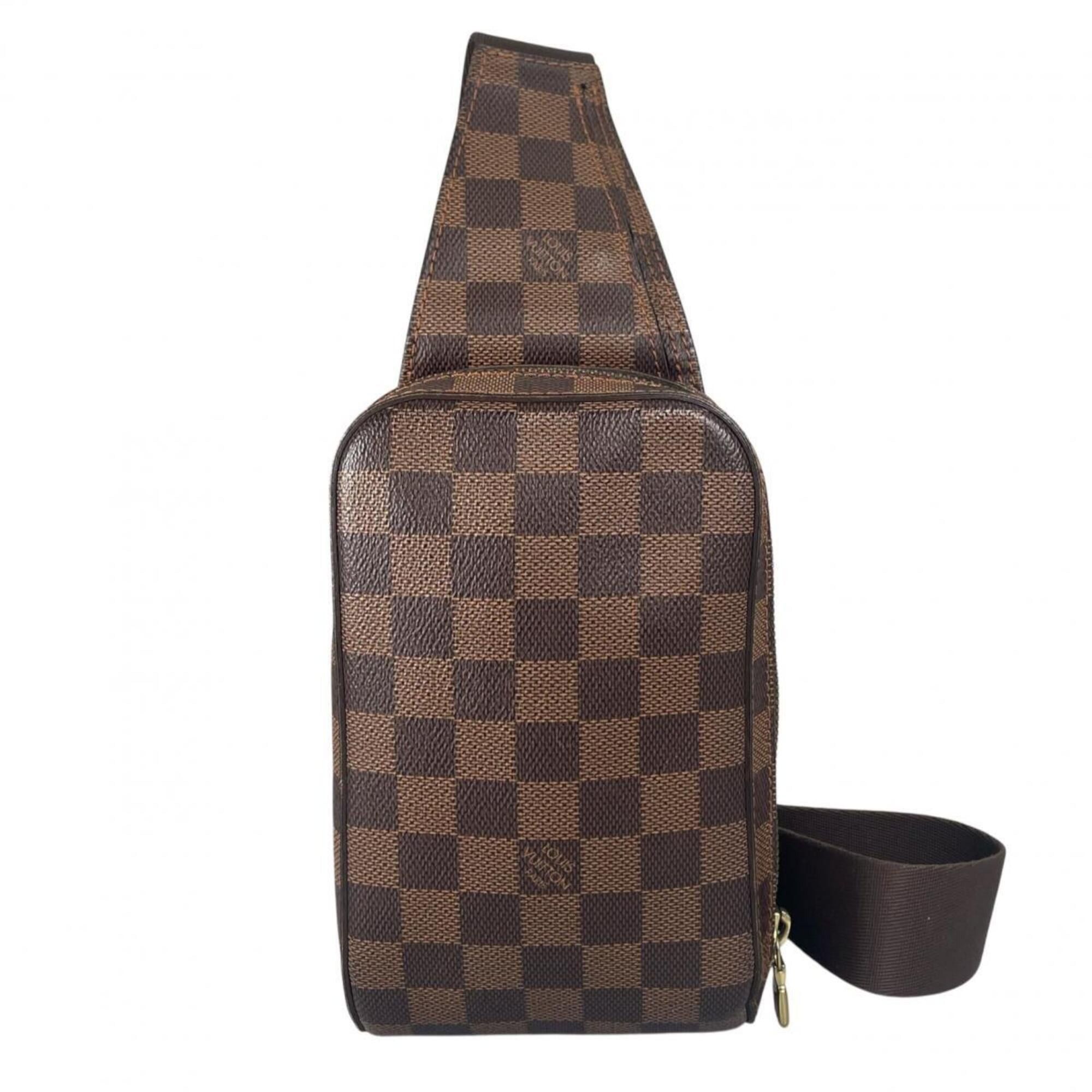 Louis Vuitton Louis Vuitton body bag, waist pouch, crossbody Geronimos, Damier canvas, N51994, brown Size ONE SIZE - 1 Thumbnail