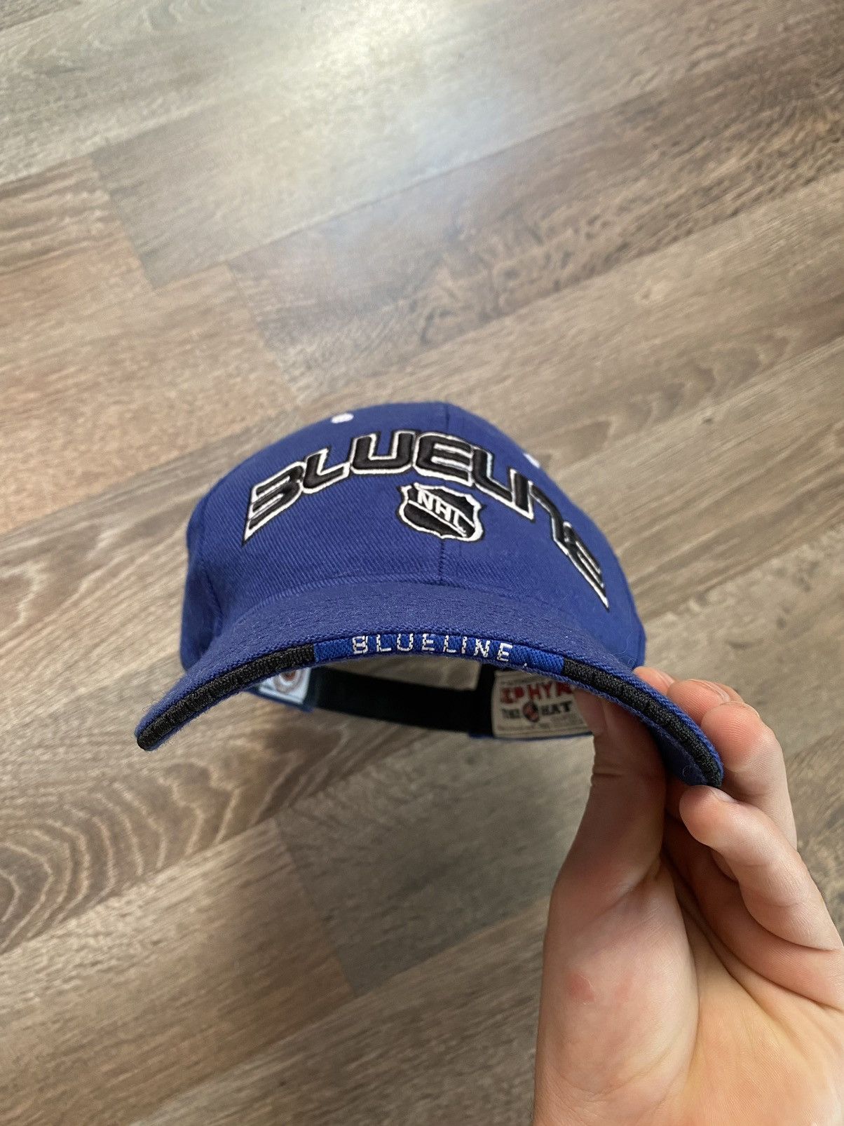 NHL × Vintage Vintage NHL Thin Blue line Rare Blueline Hat Cap hockey Size ONE SIZE - 4 Thumbnail
