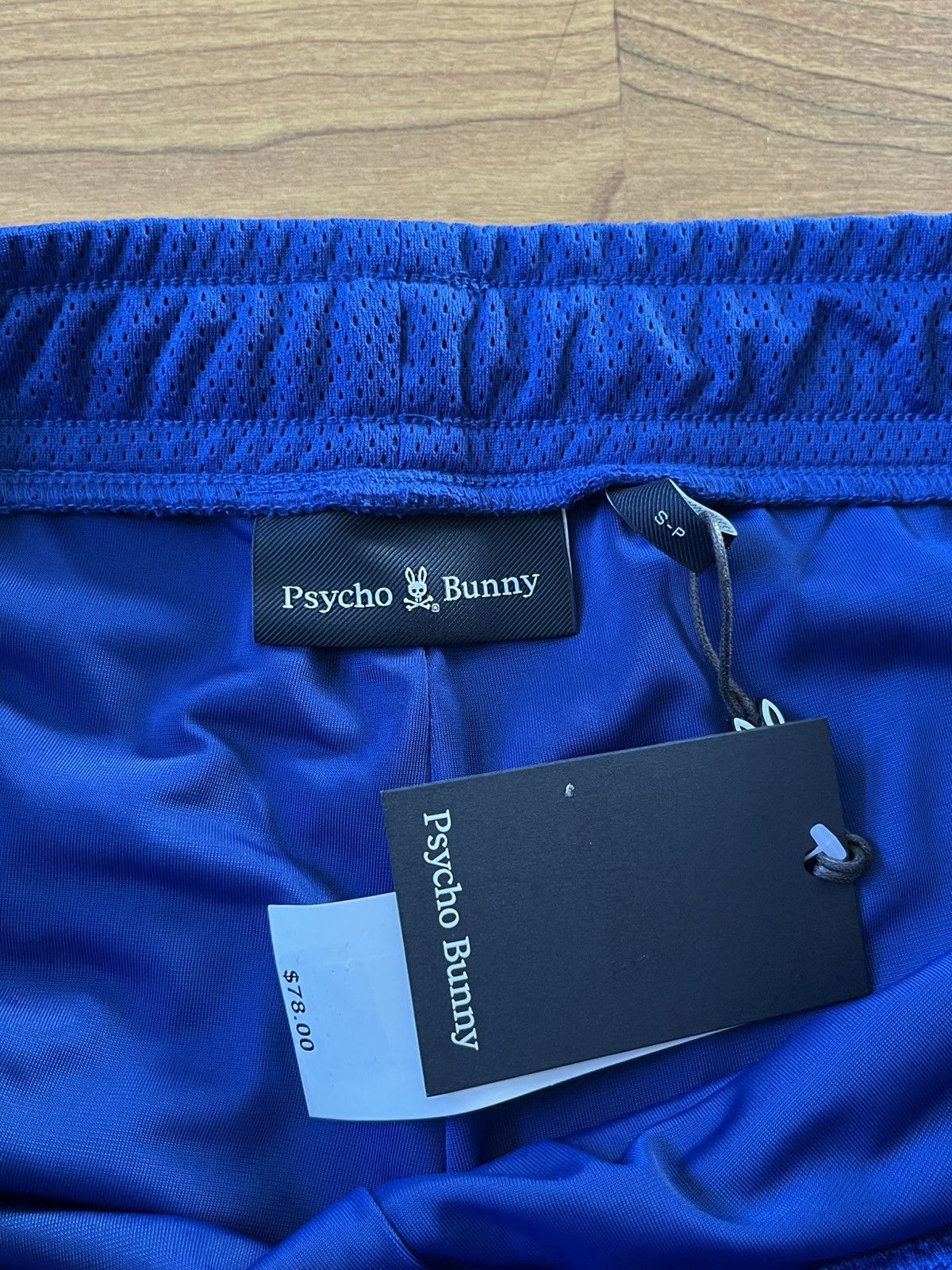 Psycho Bunny Mens Psycho Bunny Nico Mesh Shorts Size:Small Color: Blue Size US 31 - 5 Thumbnail