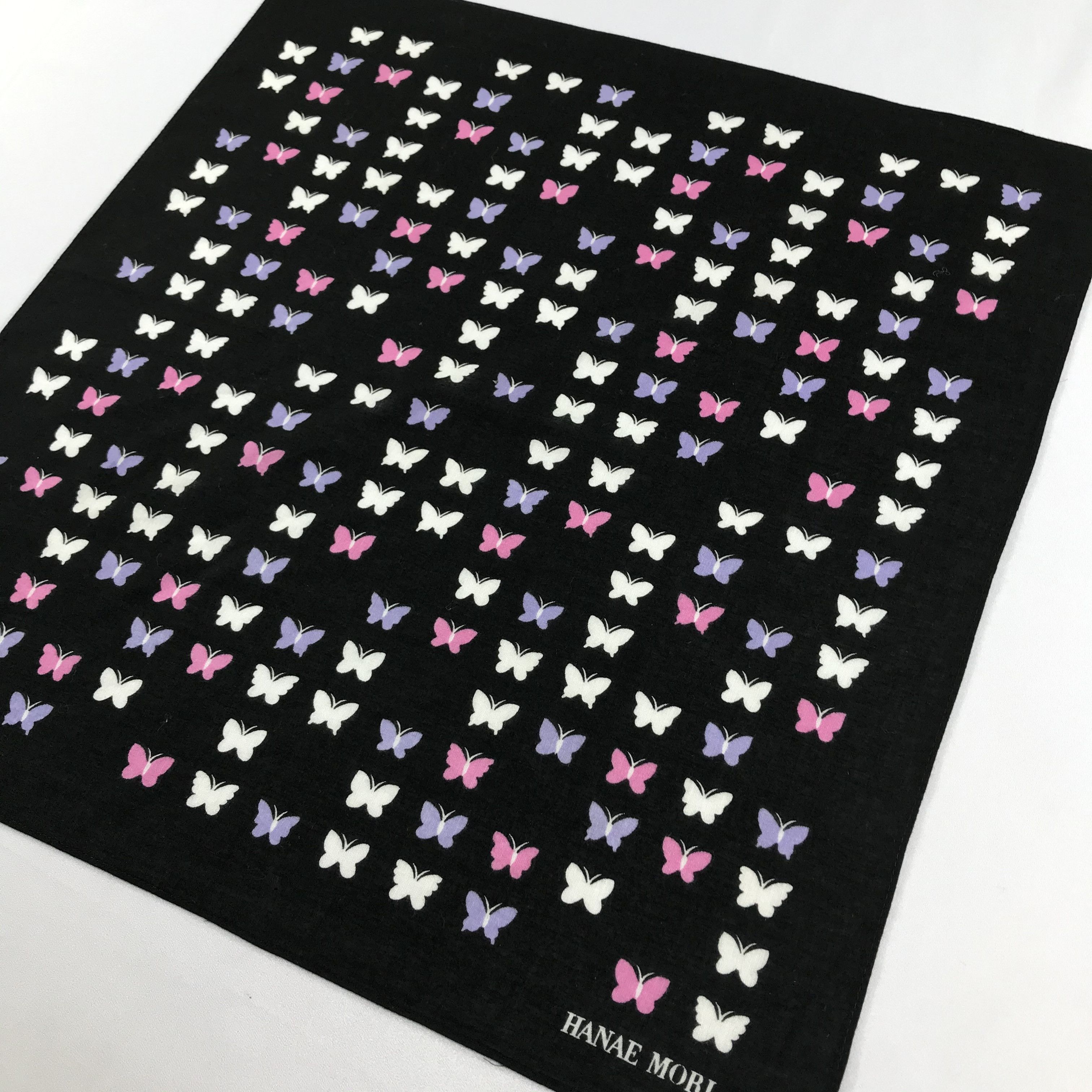 Hanae Mori Hanae Mori Handkerchief Neckerchief Bandana H1006 Size ONE SIZE - 4 Thumbnail