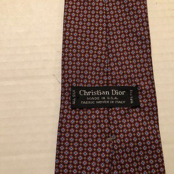 Christian Dior Monsieur Christian Dior men's new 100%silk tie 3 1/2" X 58" Size ONE SIZE - 2 Thumbnail
