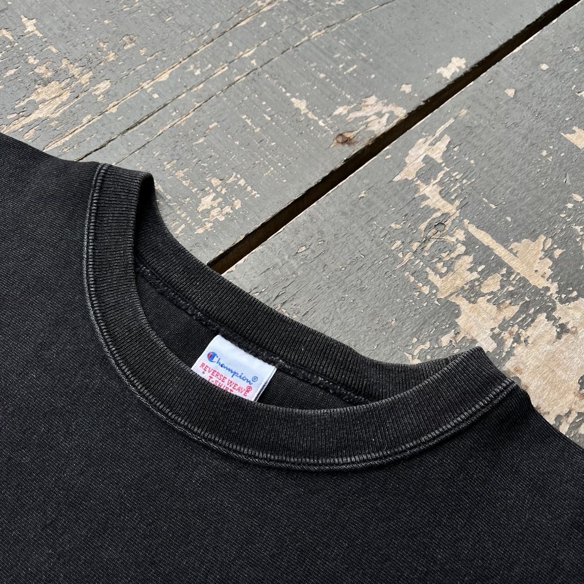Champion Champion Reverse Weave T-Shirt – Vintage Black (Made in USA) Size US M / EU 48-50 / 2 - 4 Thumbnail