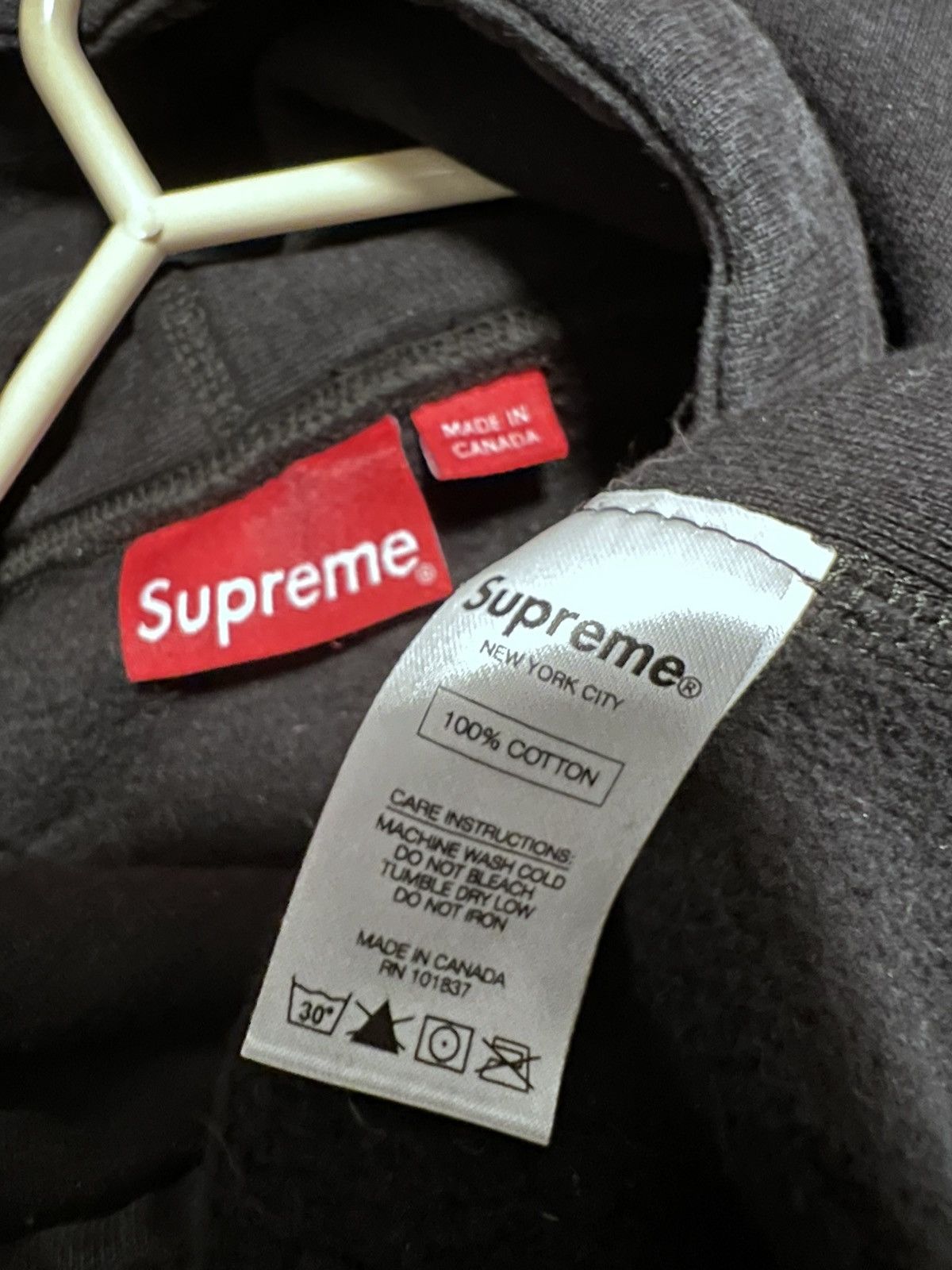 Supreme SUPREME LOGO HOODIE Size US XL / EU 56 / 4 - 8 Thumbnail