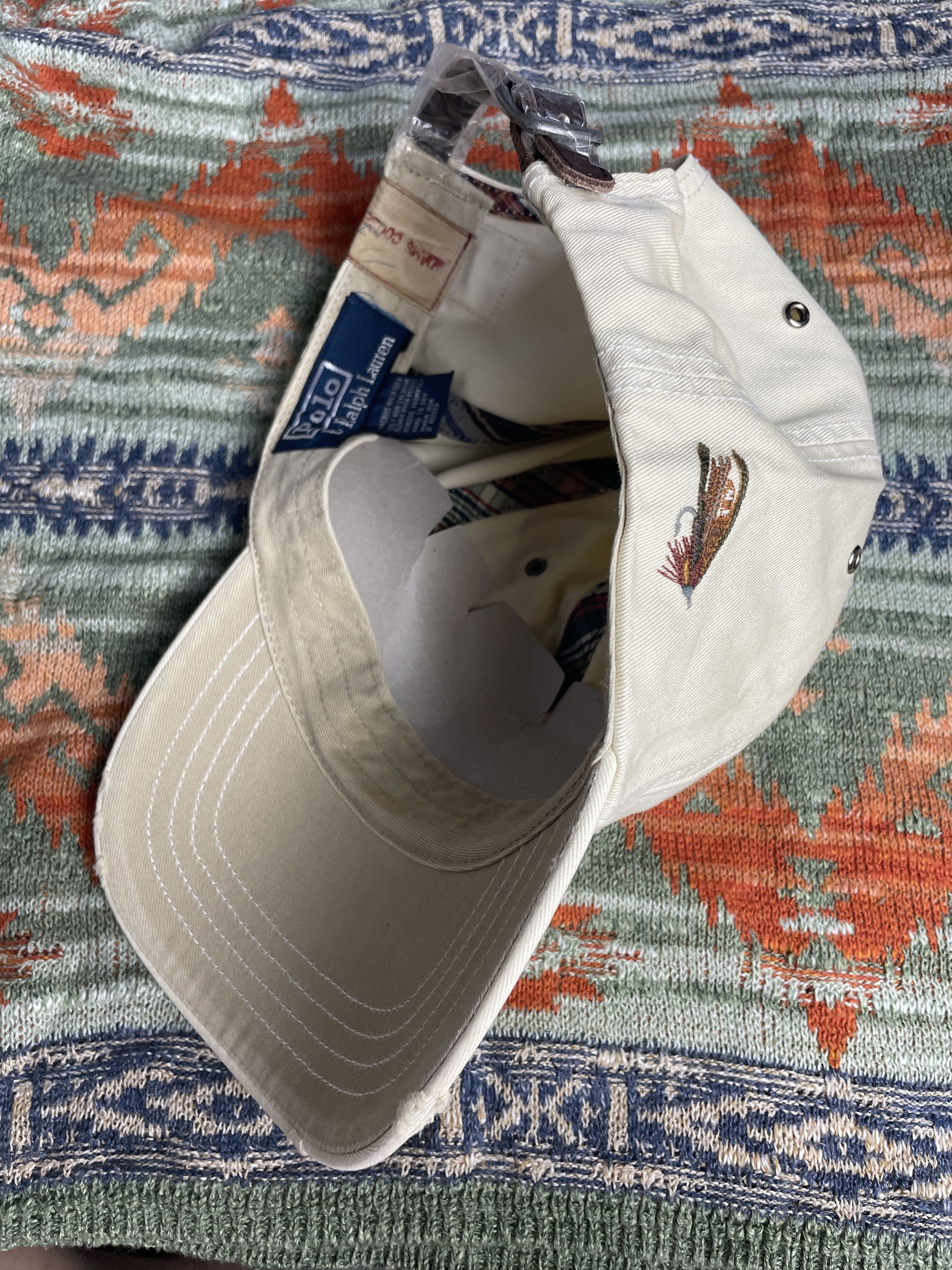 Polo Ralph Lauren Polo Ralph Lauren Rare Leather Baseball Hat cap Size ONE SIZE - 8 Thumbnail