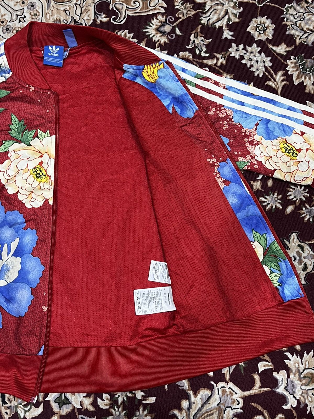 Adidas 🔥 Rare Adidas Chita Floral Jacket Size M / US 6-8 / IT 42-44 - 12 Thumbnail